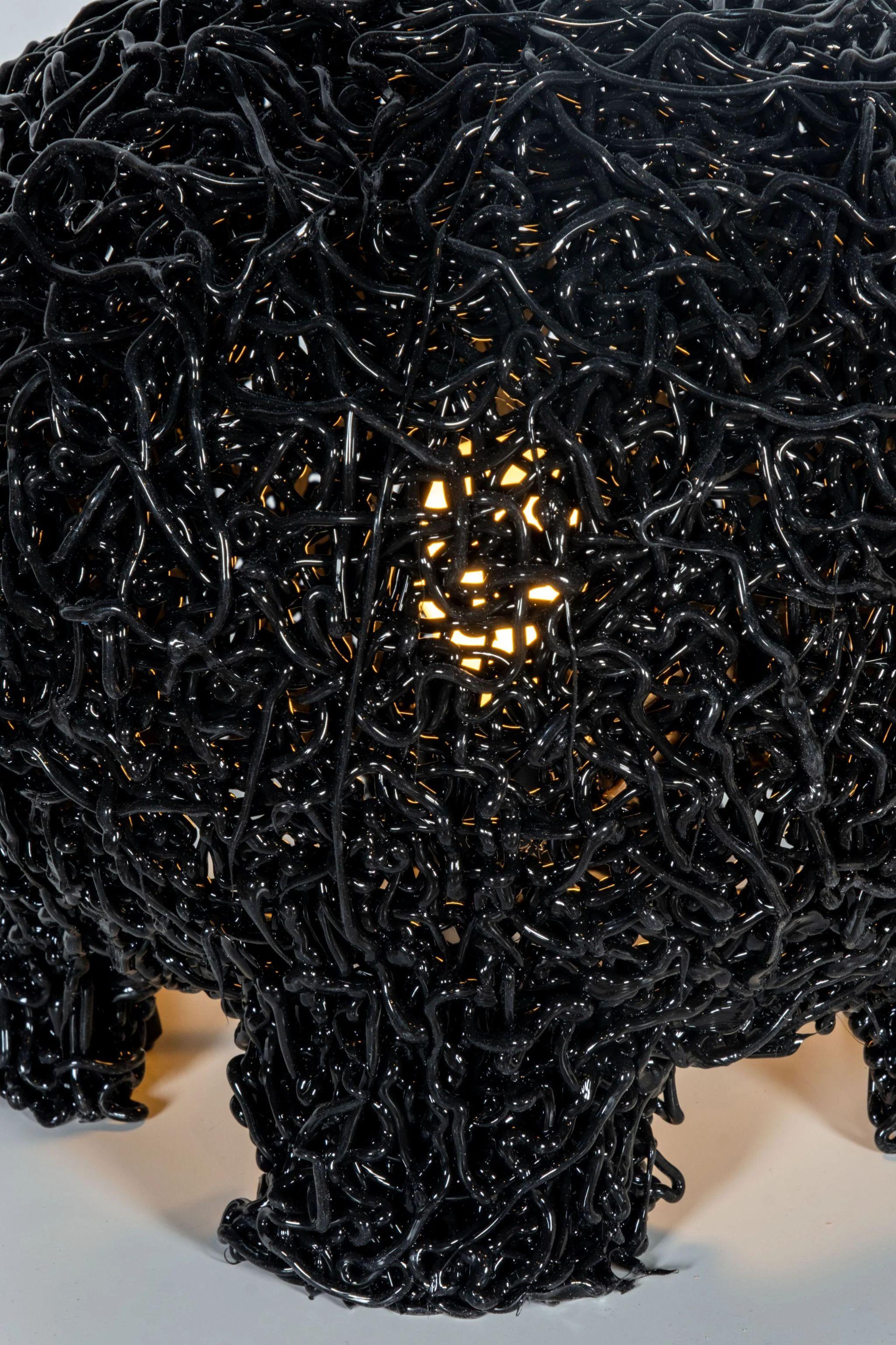 XXIe siècle et contemporain Lampe Meritalia / Noir par Gaetano Pesce en vente