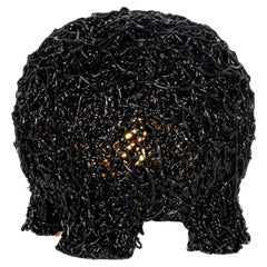 Meritalia Moss Lamp / Black by Gaetano Pesce