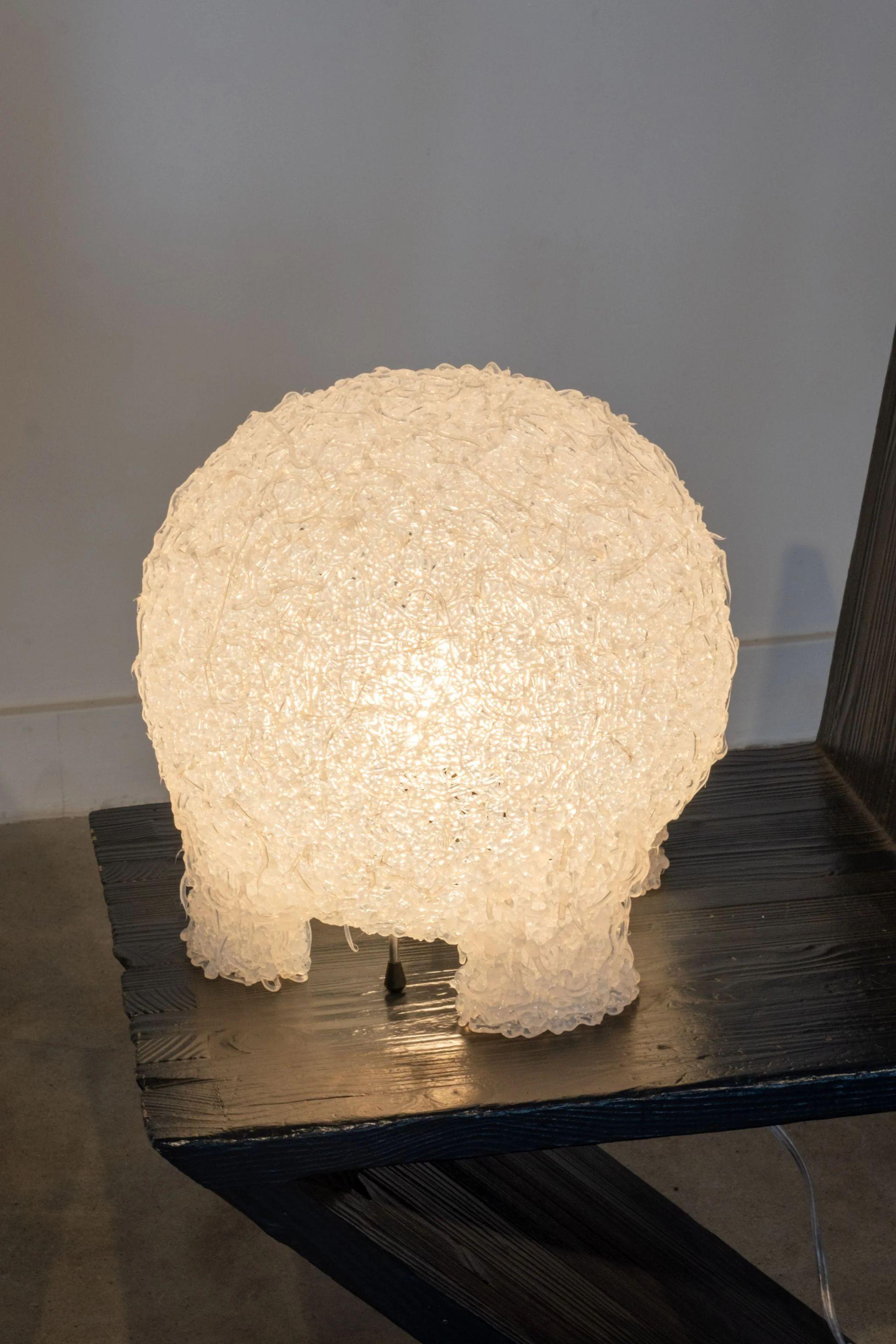 Meritalia Mooslampe / Weiß von Gaetano Pesce (Postmoderne) im Angebot