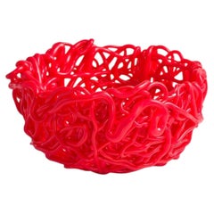 Meritalia Senzafine Round Basket Large Vase – Aufbewahrungskorb von Gaetano Pesce