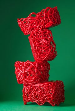 Meritalia Senzafine Square Basket Large Vase - Storage basket by Gaetano Pesce