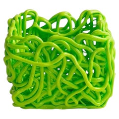 Meritalia Senzafine Square Basket Medium Vase - Storage basket by Gaetano Pesce