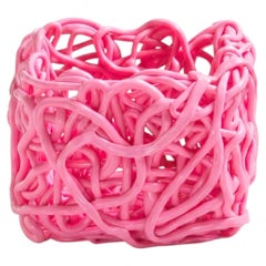 Meritalia Senzafine Square Basket Medium Vase - Storage basket by Gaetano Pesce