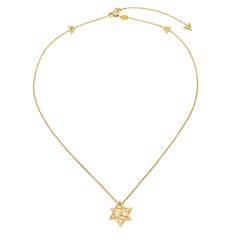Merkaba Halskette 18K Gelbgold - 1stDibs Schmuck für spirituelle Eleganz