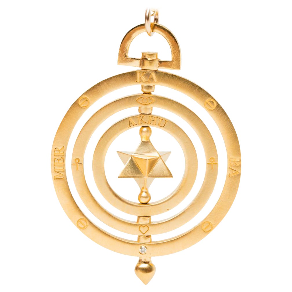Merkaba Talisman-Halskette im Angebot