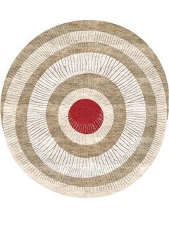 MERKAZ – Custom Handmade Rug in TENCEL / New Zealand Wool by Rugs & Co