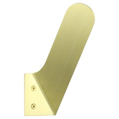 Merkled Brass Hook - Right Facing