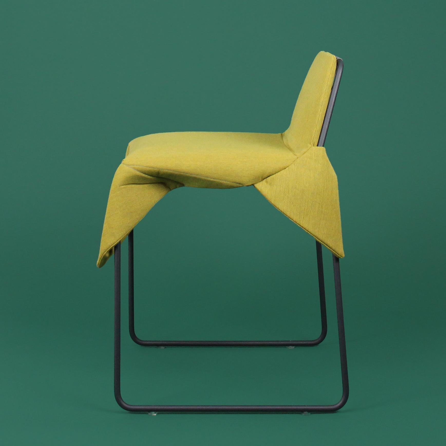 Modern Merkled Net Wrap Chair For Sale