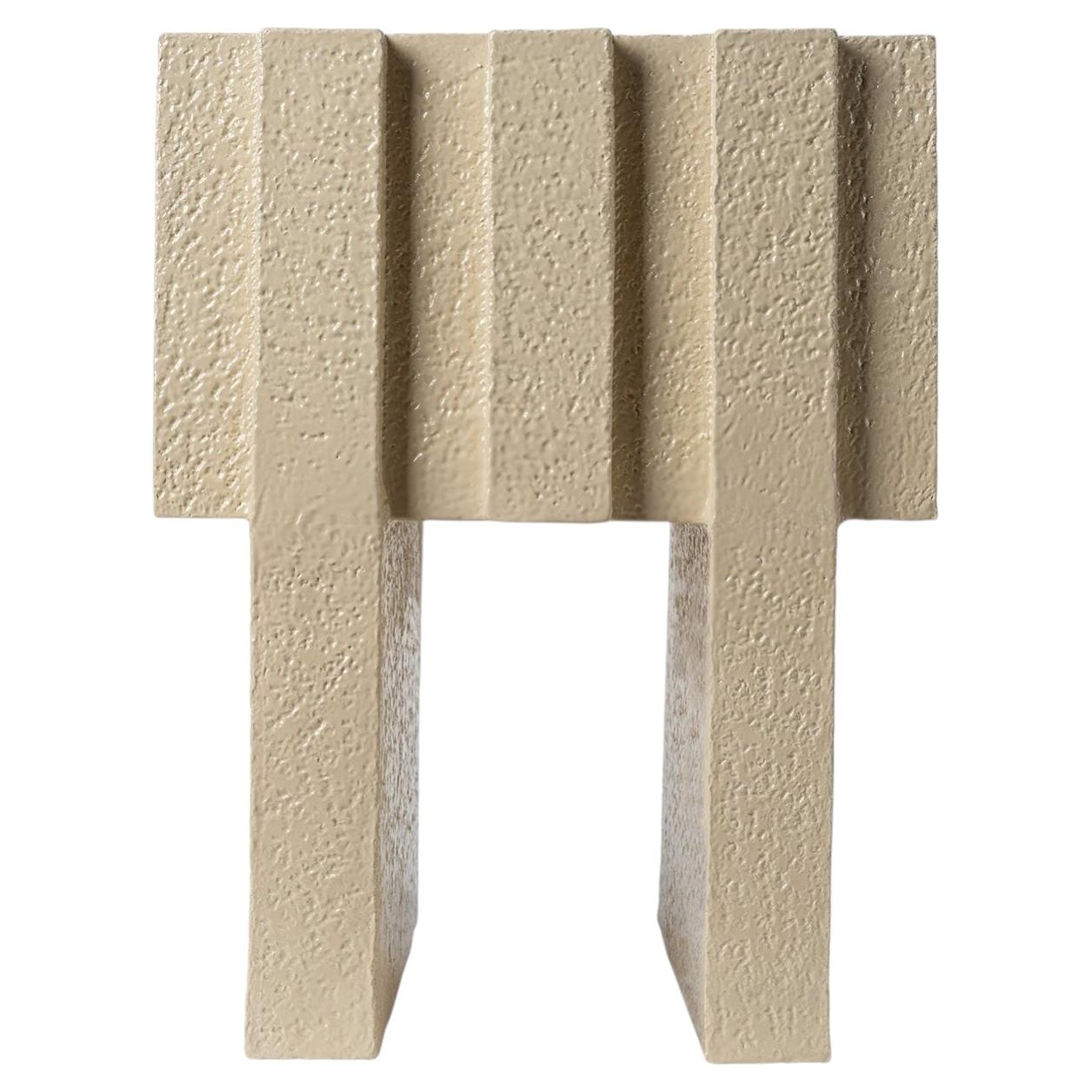 Merlate Beige Ceramic Night Table by Patricia Urquiola For Sale
