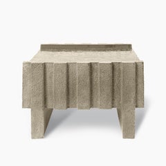 Couchtisch „Merlate“ in Beige aus Keramik von Patricia Urquiola