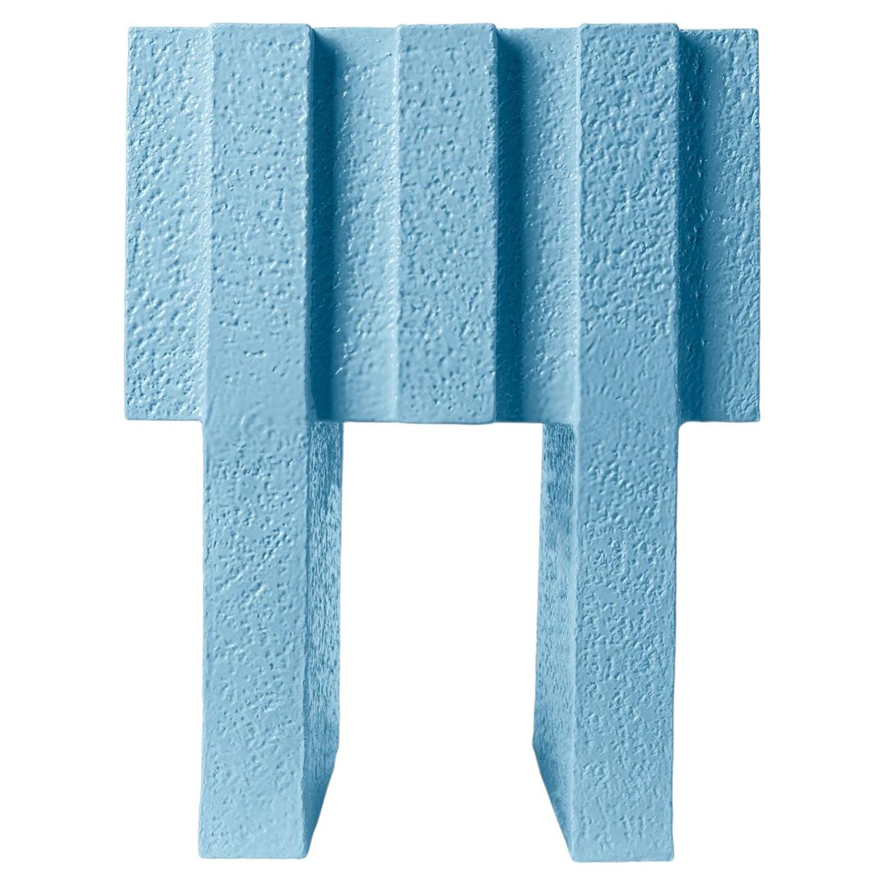 Merlate Light Blue Ceramic Night Table by Patricia Urquiola