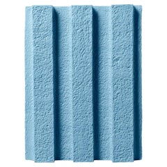 Merlate Light Blue Ceramic Stool by Patricia Urquiola