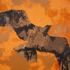 Merle Izard, the Eagle Cries, Limited Edition, Serigraph, Signed