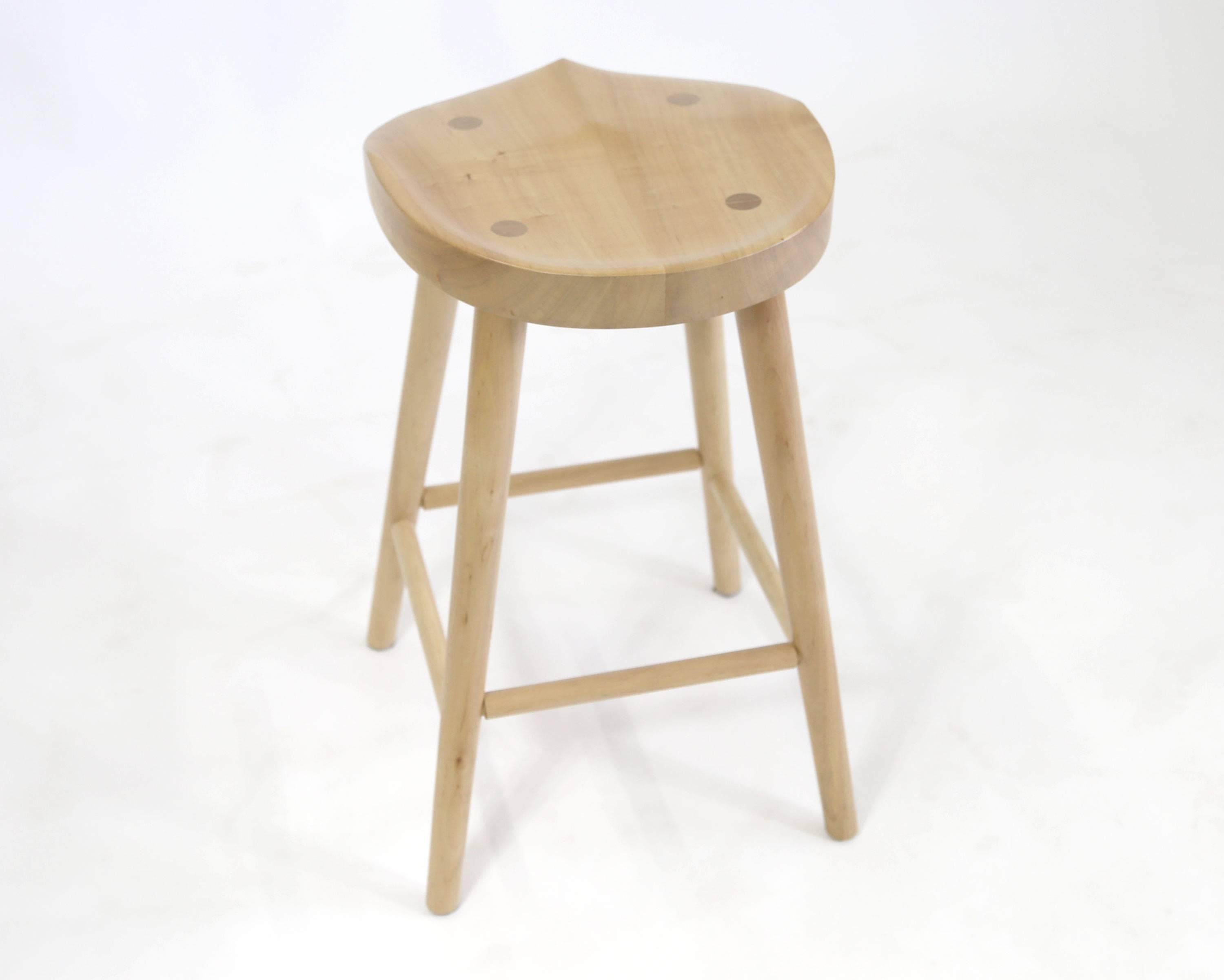Merlin Ambrosia Maple Bar Stool, a Set of Six For Sale 1