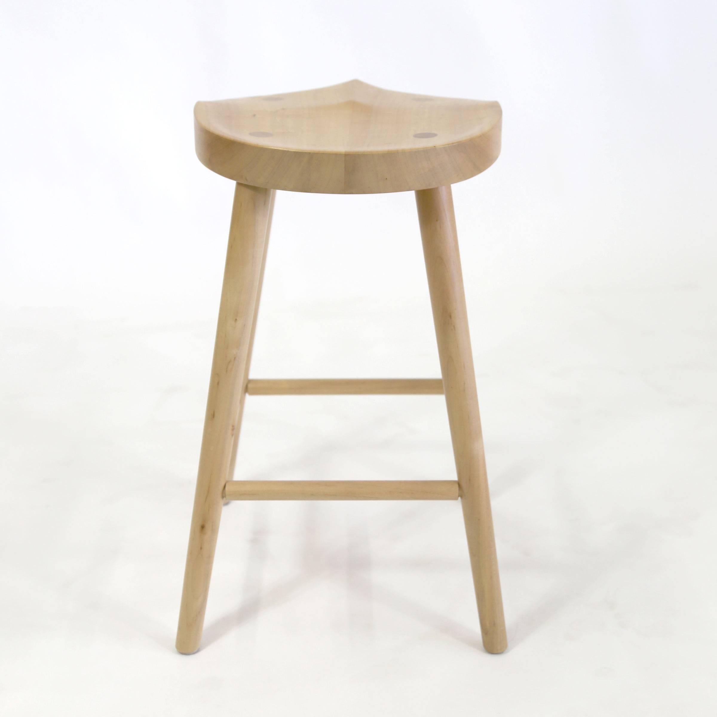 Merlin Ambrosia Maple Bar Stool, a Set of Six For Sale 2