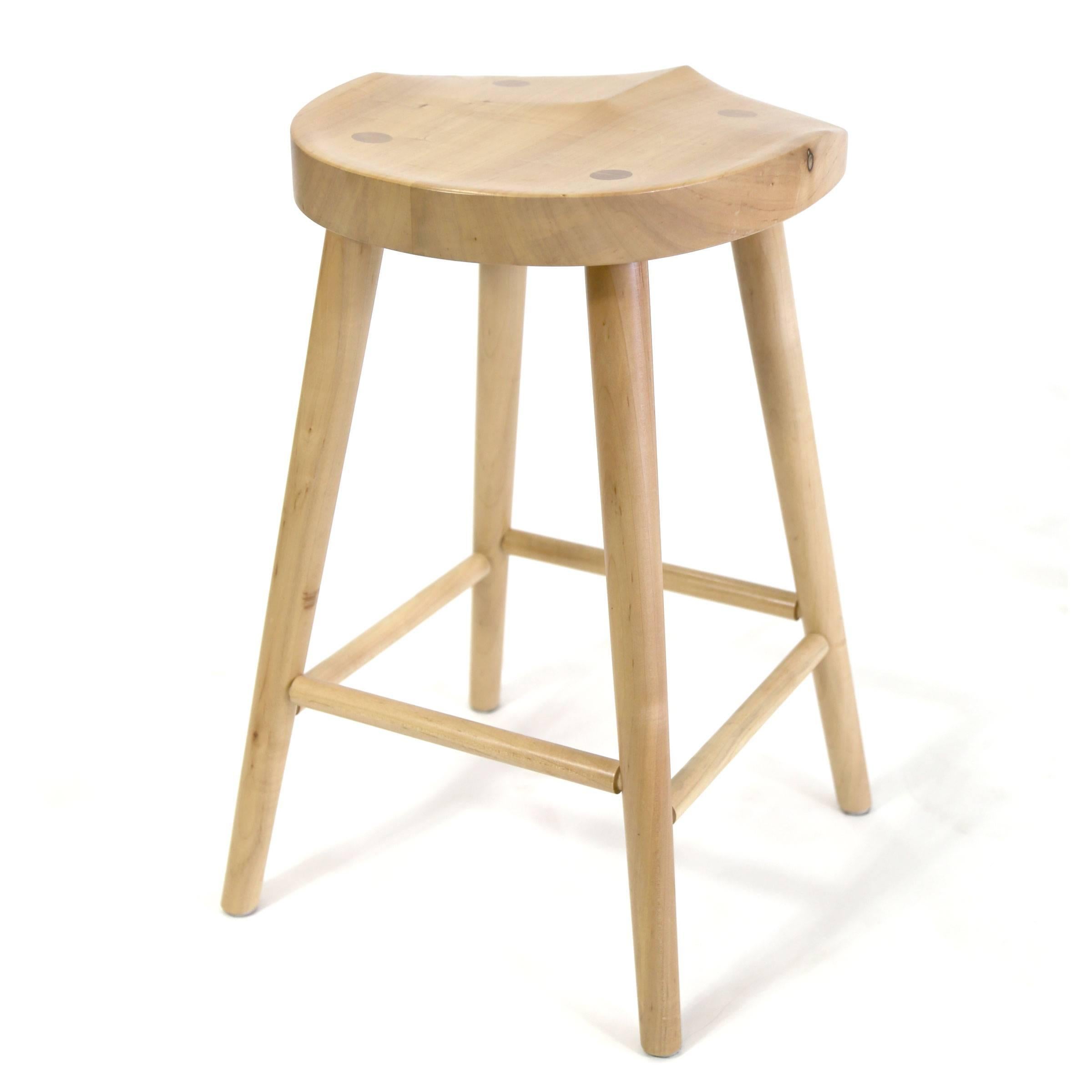 Merlin Ambrosia Maple Bar Stool, a Set of Six For Sale 3