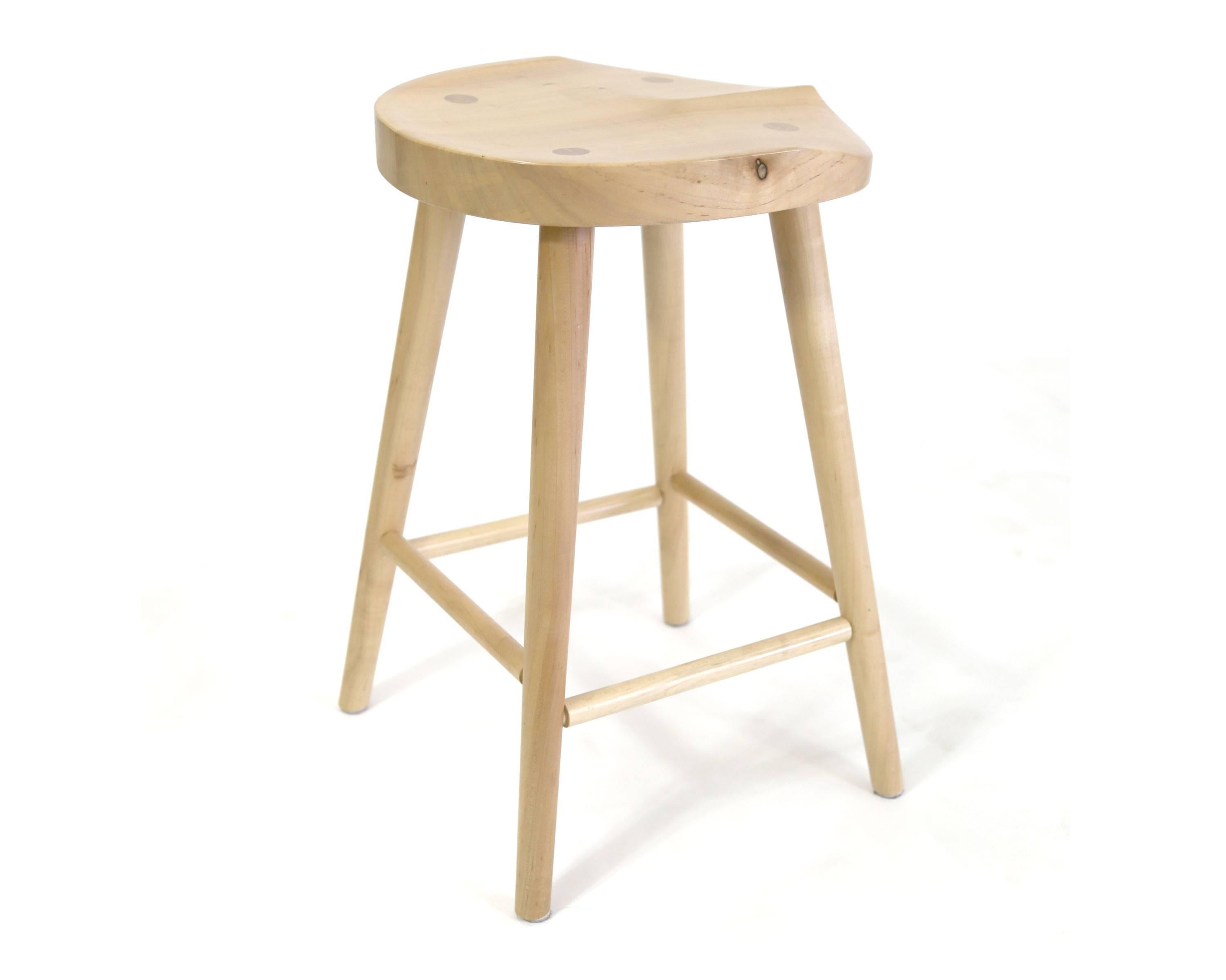 Merlin Ambrosia Maple Bar Stool, a Set of Six For Sale 4