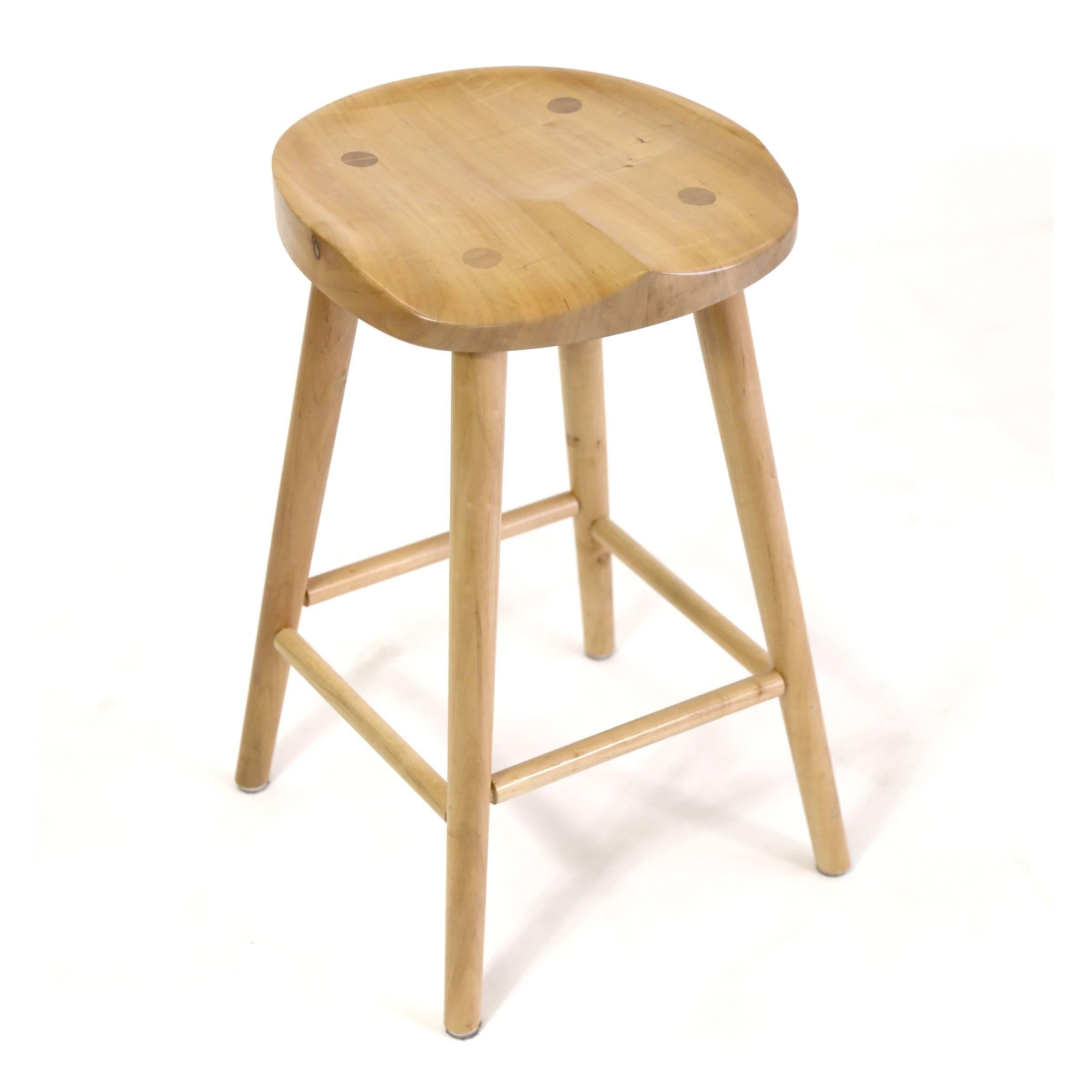 Merlin Ambrosia Maple Bar Stool, a Set of Six For Sale 7