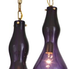 Pendentif en verre Murano Merlino