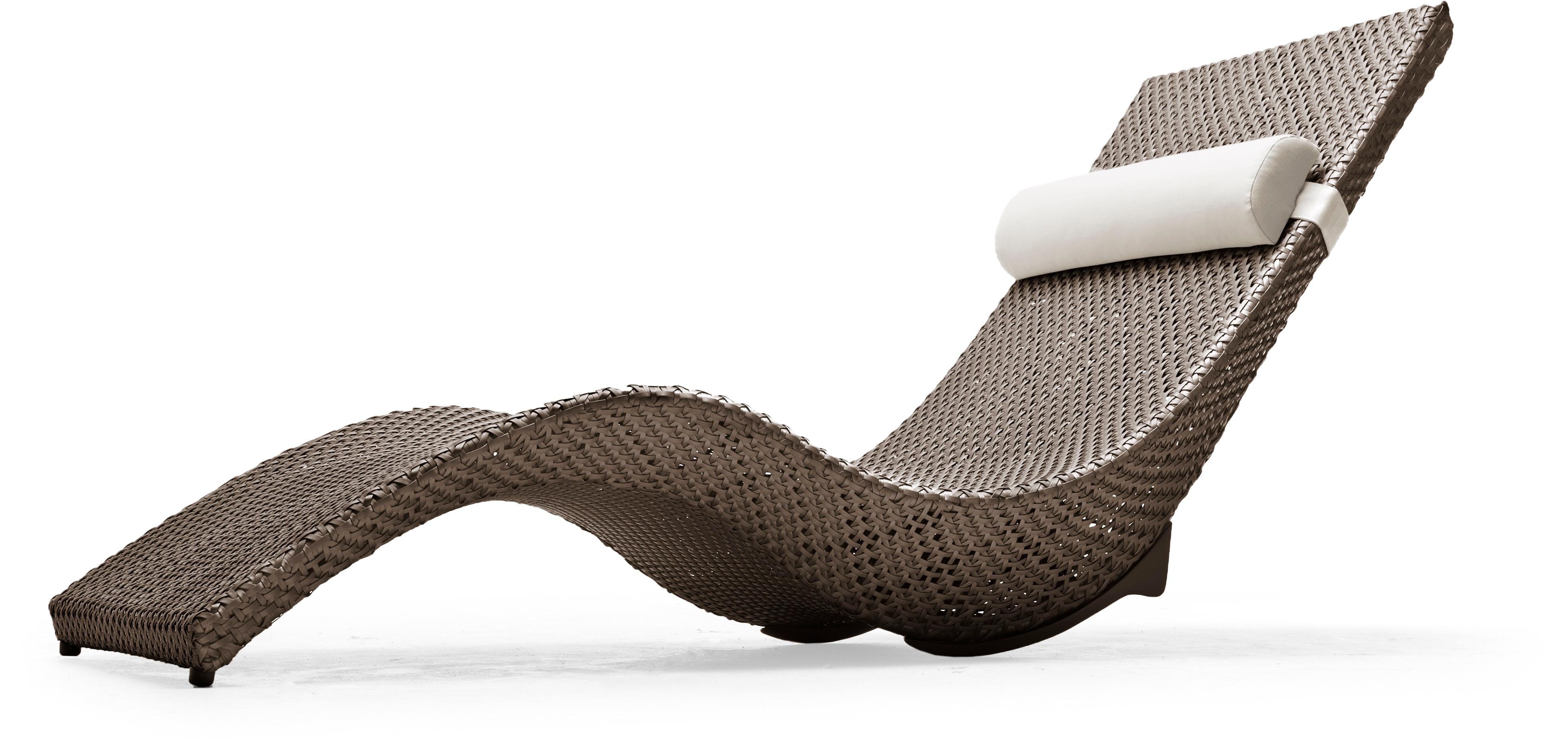 Modern Mermaid Chaise Lounge by Kenneth Cobonpue