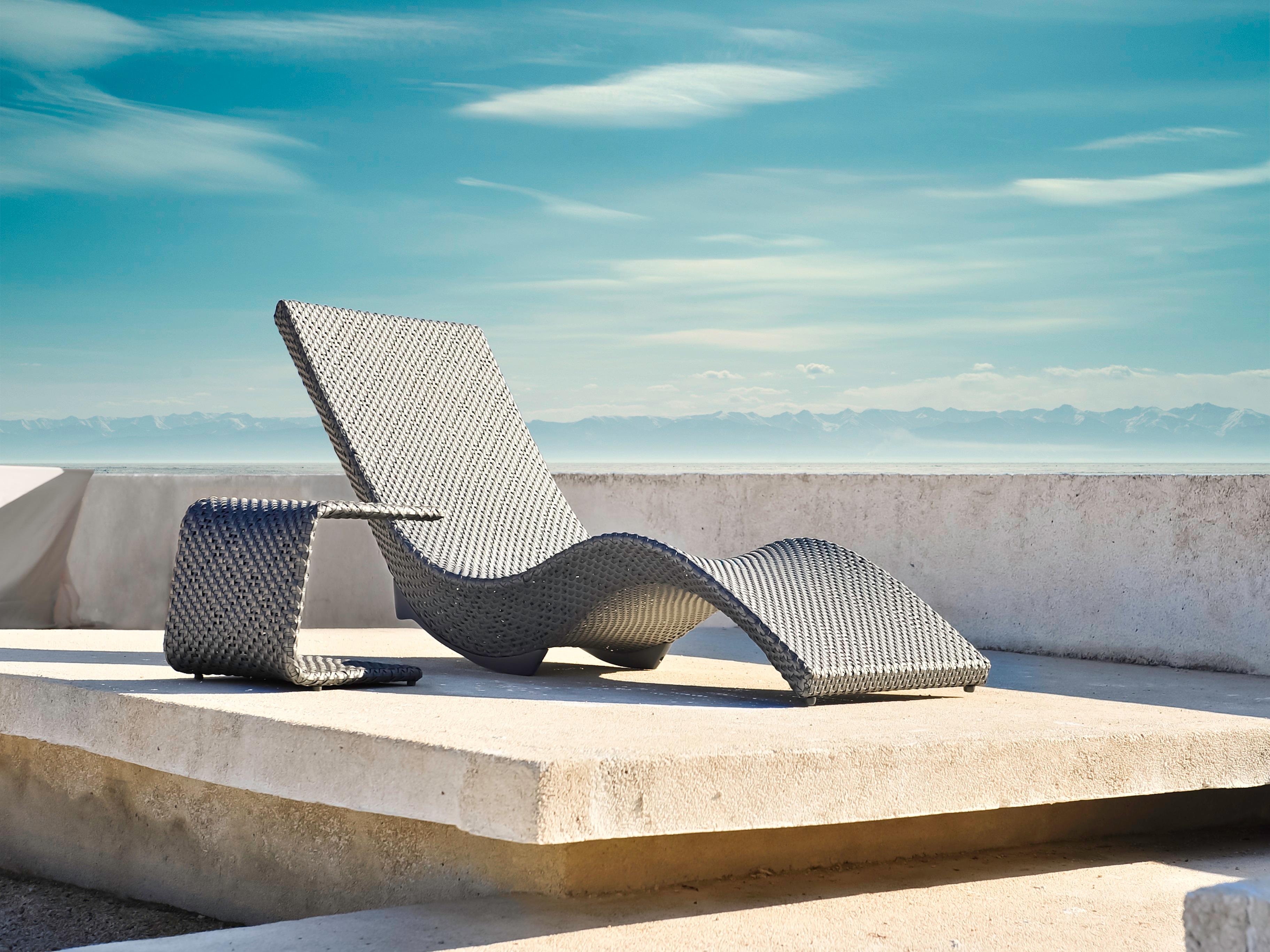 Contemporary Mermaid Chaise Lounge by Kenneth Cobonpue