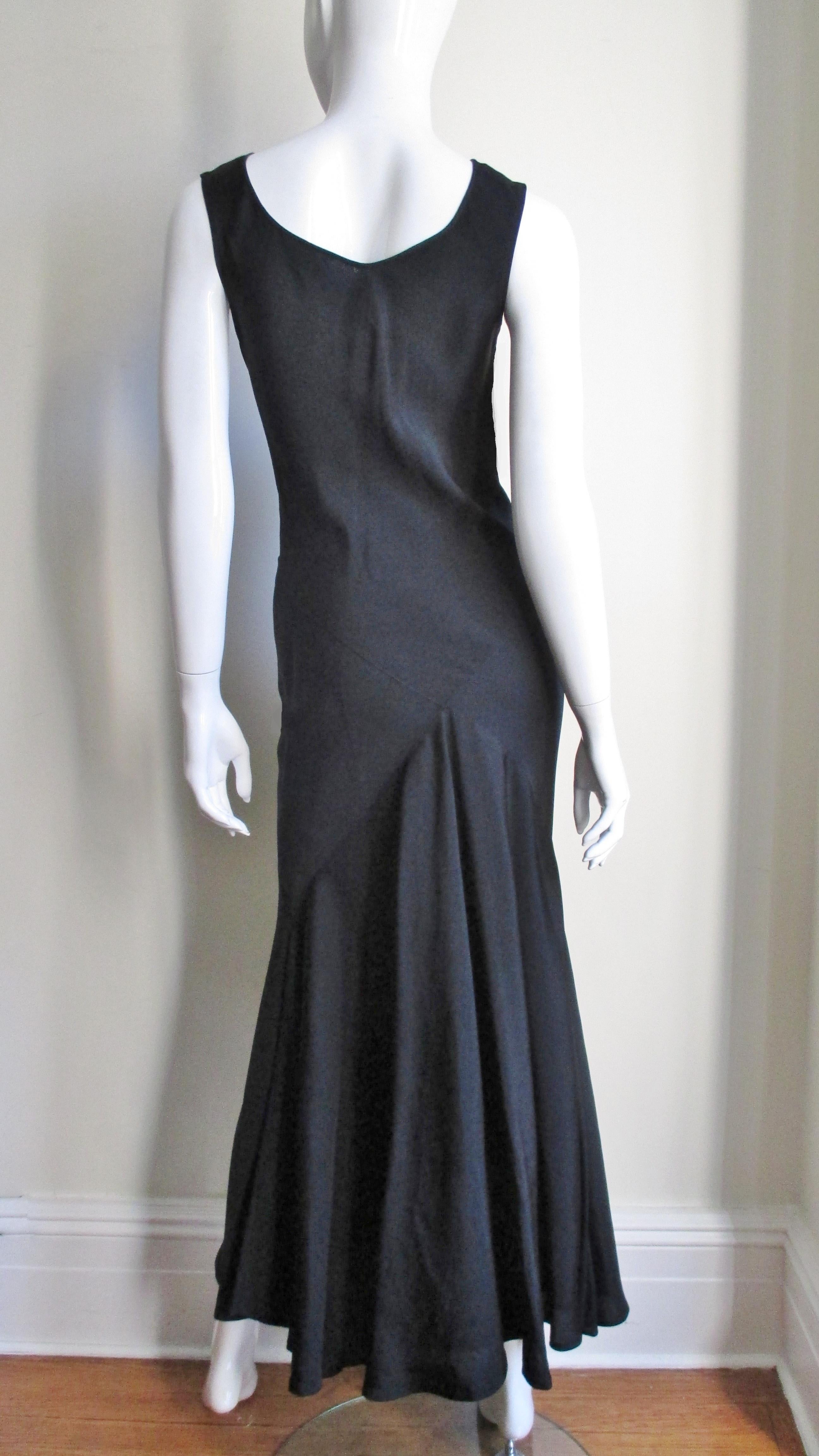 Meerjungfrauen-Kleid und Bolero aus den 1930er Jahren im Angebot 8