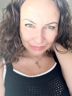 Mermaid Pearl Pendant Necklace Unique Hand Engraved Pendant 14kt Yellow Gold