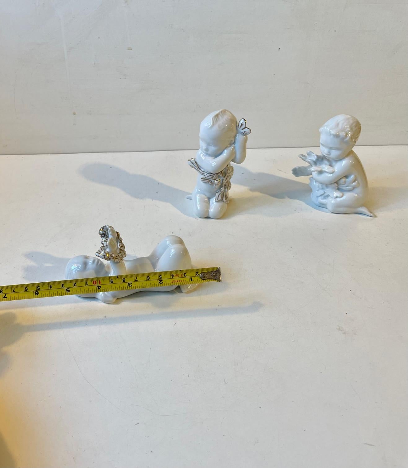 Figurines en porcelaine de la progéniture des sirènes par Sadolin & Jespersen - Bing & Grøndahl en vente 4