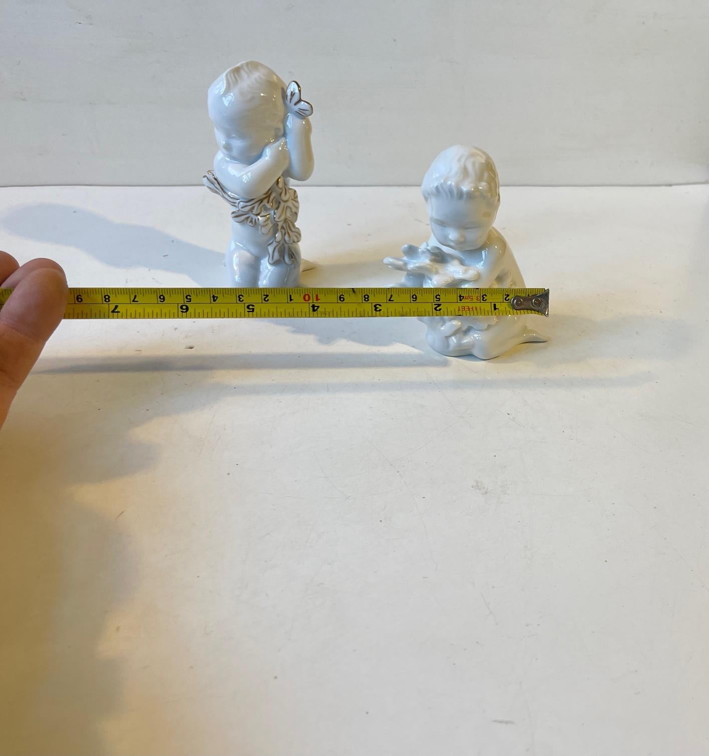 Figurines en porcelaine de la progéniture des sirènes par Sadolin & Jespersen - Bing & Grøndahl en vente 5