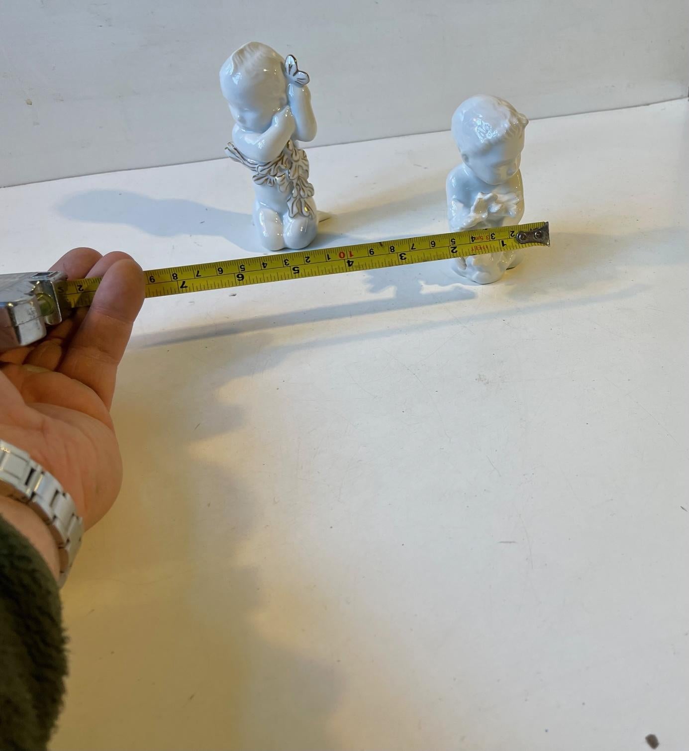 Figurines en porcelaine de la progéniture des sirènes par Sadolin & Jespersen - Bing & Grøndahl en vente 6