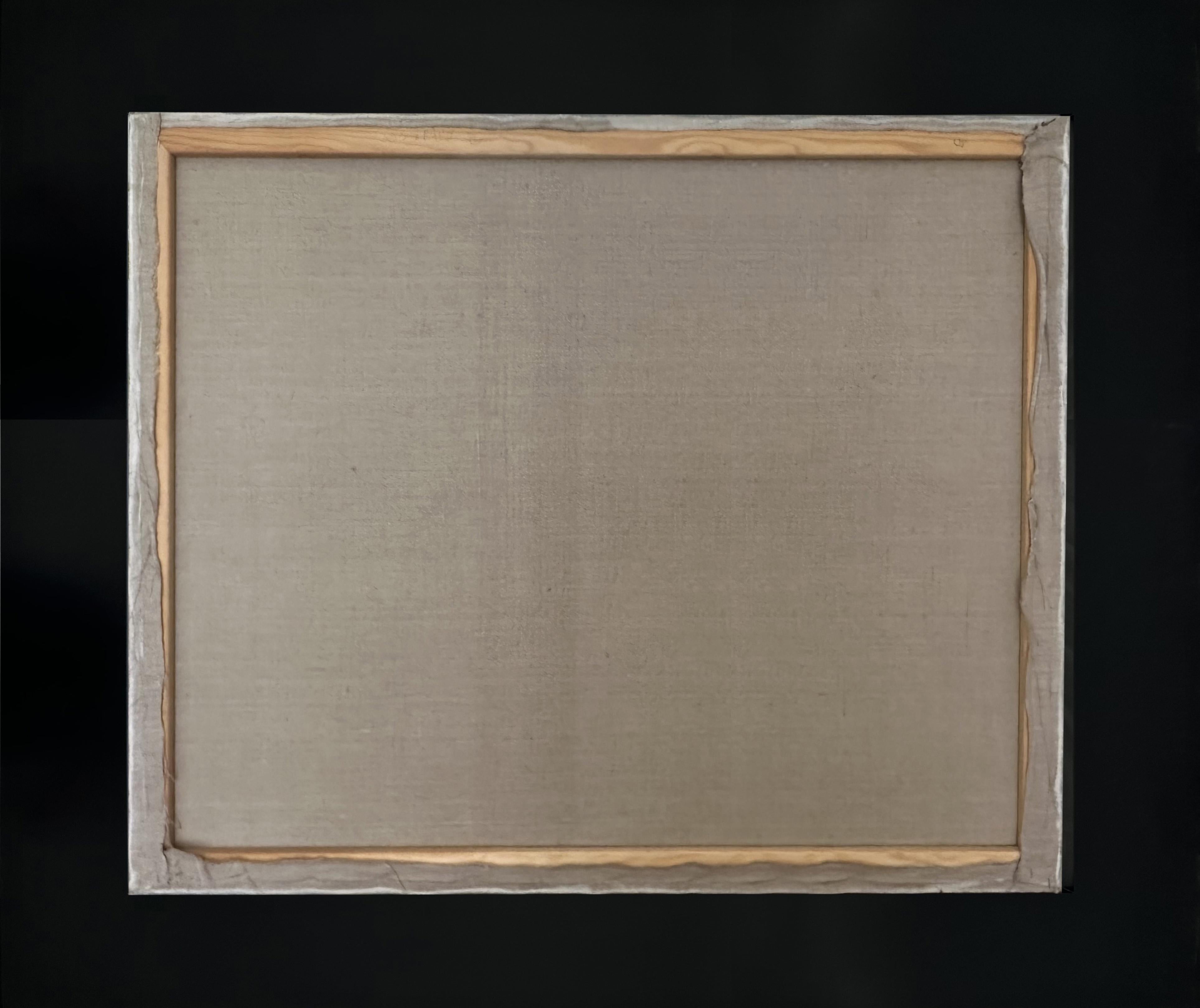 Óleo Contemporáneo sobre Lienzo Original  Pintura en pan de oro de madera, 