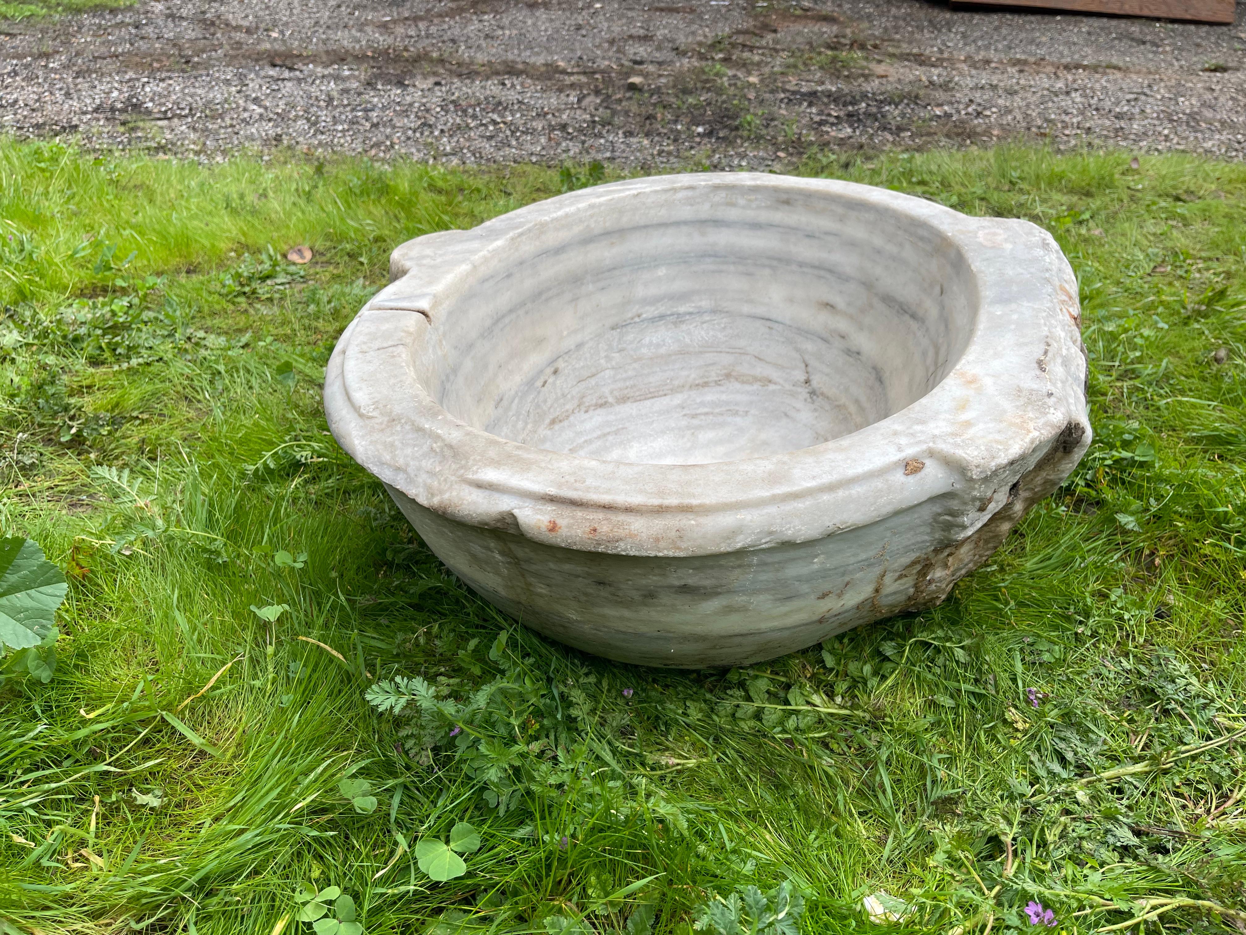 20th Century Mermer Lavabo (Ottoman Marble Sink) 0218 For Sale