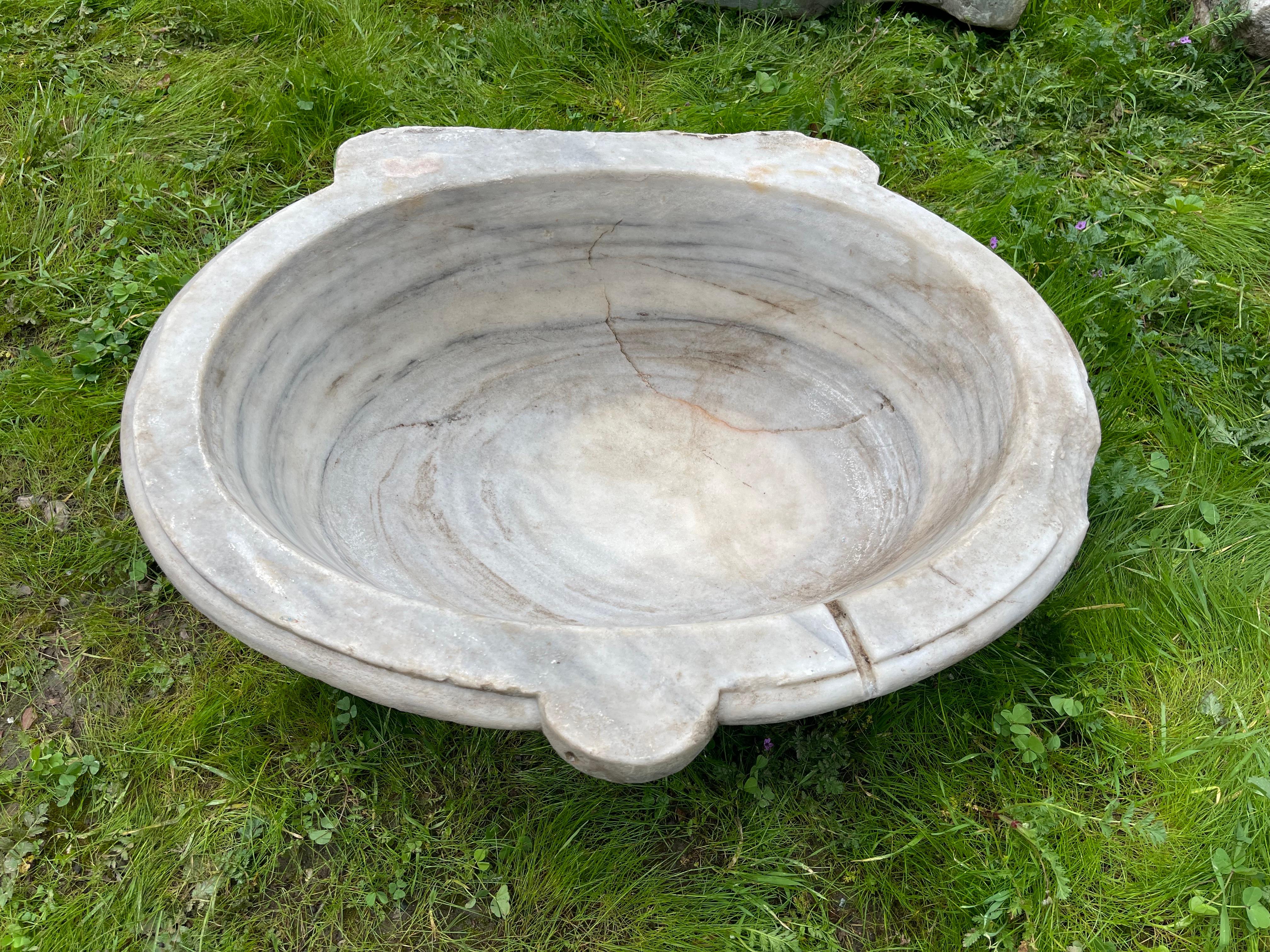 Mermer Lavabo (Ottoman Marble Sink) 0218 For Sale 2