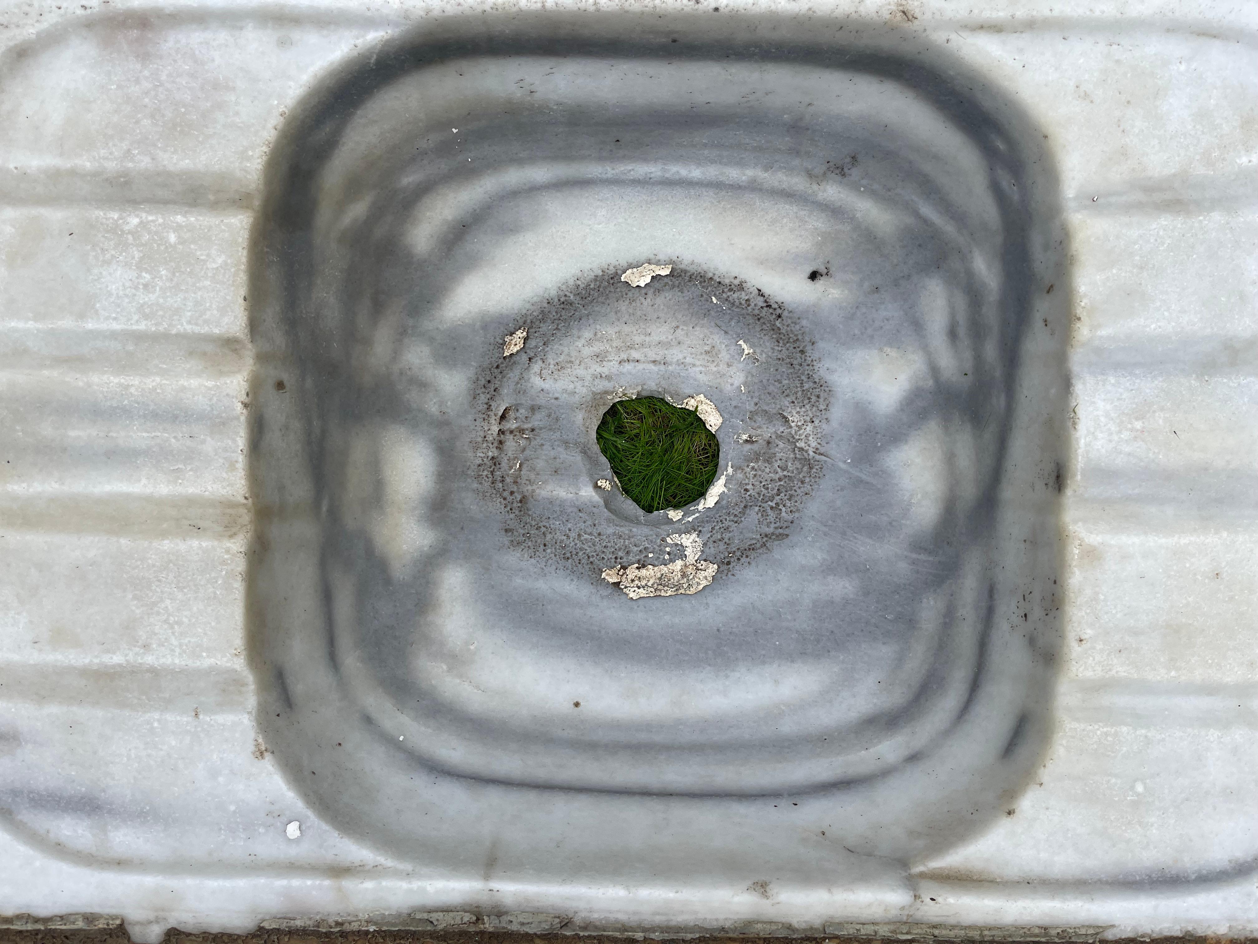 Mermer Lavabo (Ottoman Marble Sink) 0227 For Sale 5