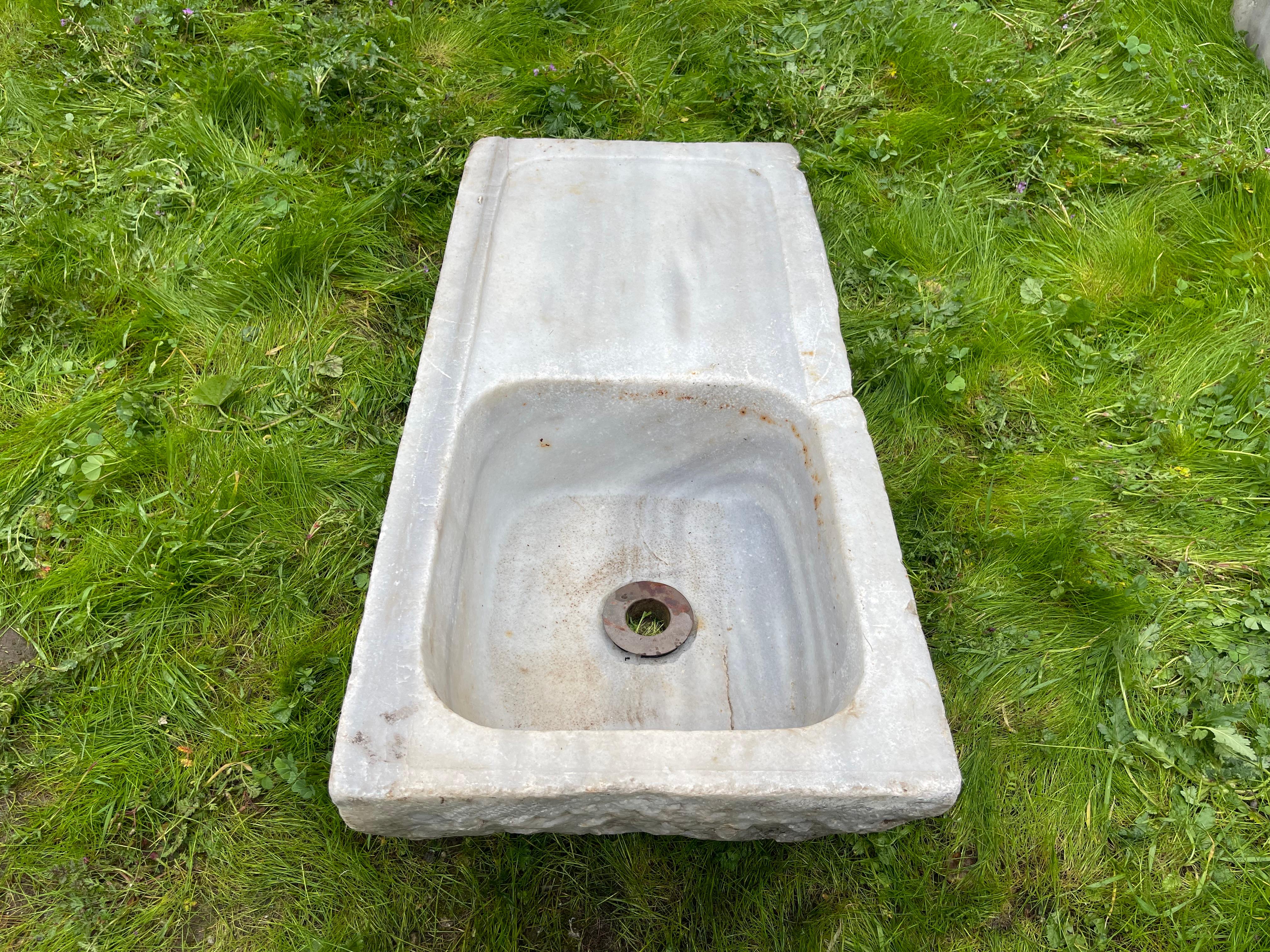 Mermer Lavabo (Lavello Ottomano in Marmo) 0228 in vendita 3