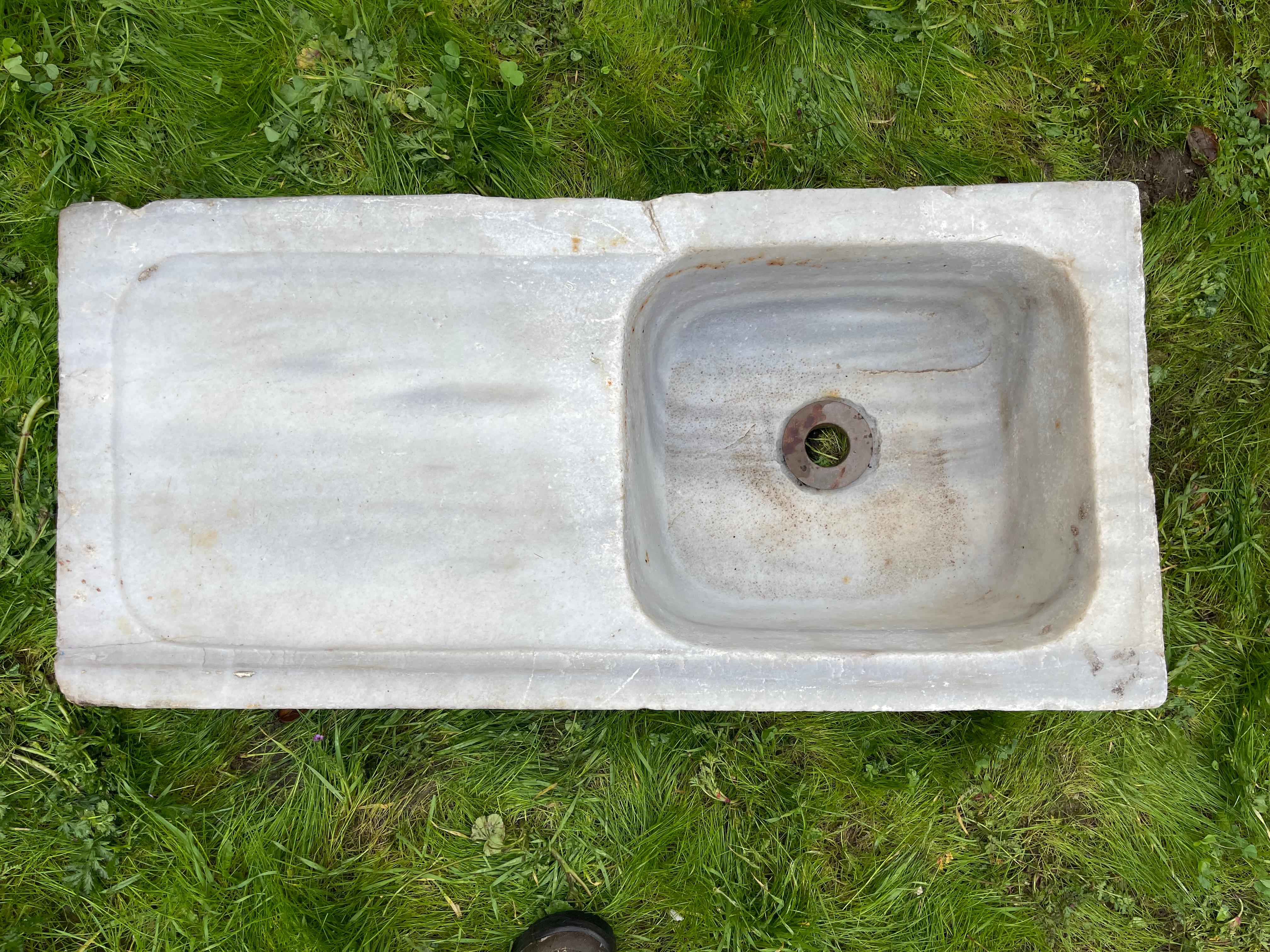Mermer Lavabo (Lavello Ottomano in Marmo) 0228 in vendita 4