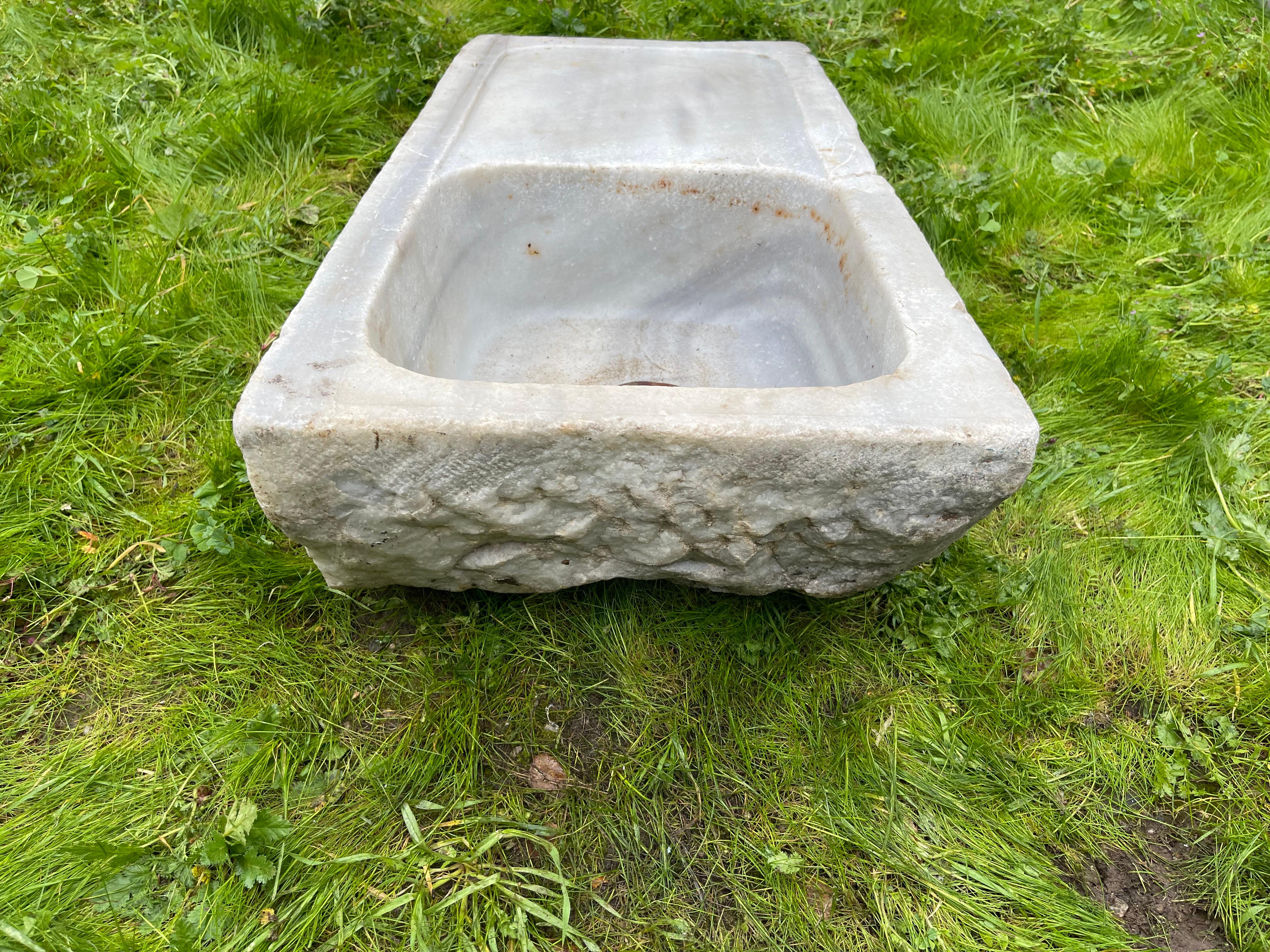 Mermer Lavabo (Lavello Ottomano in Marmo) 0228 in vendita 8