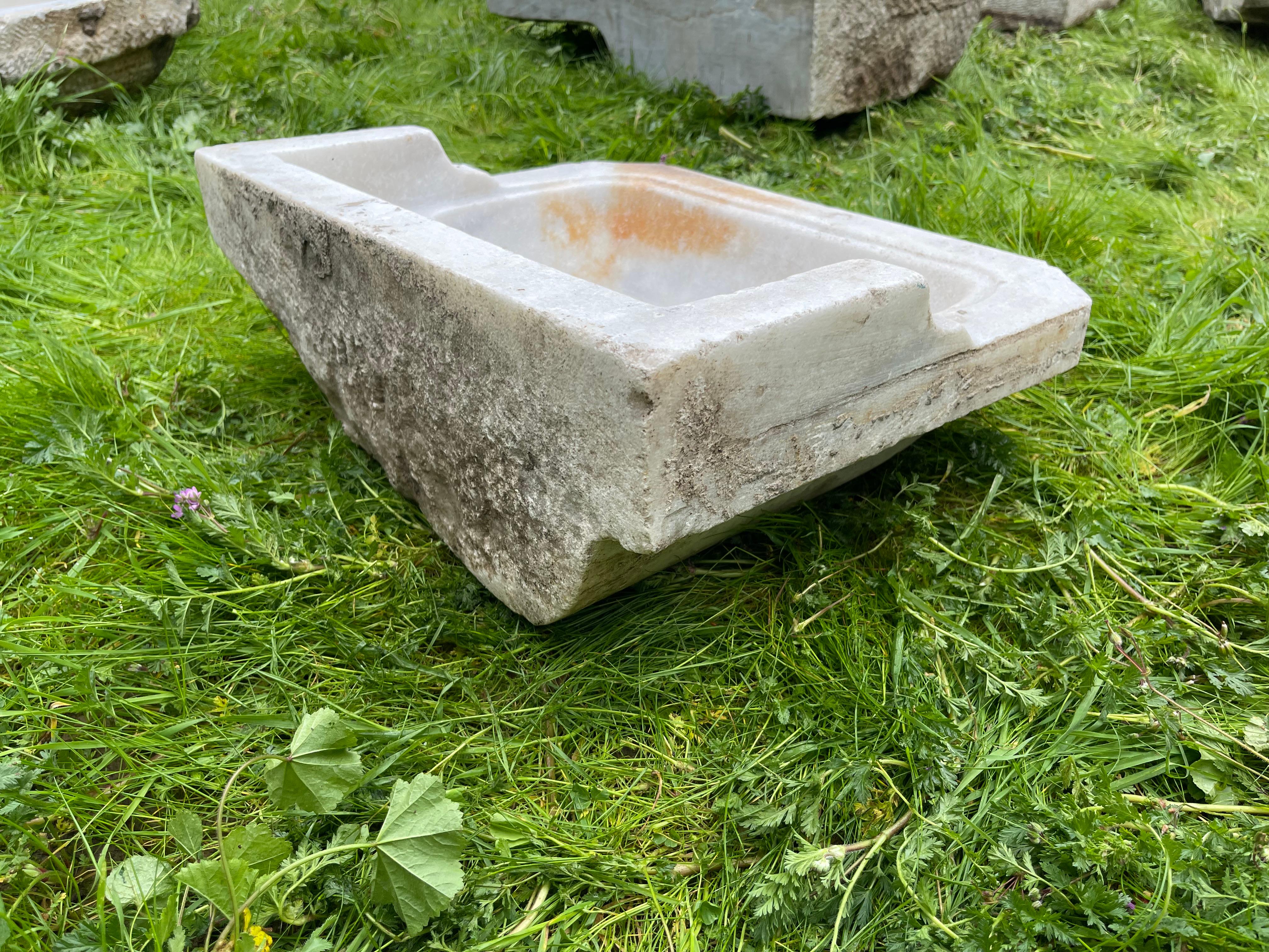 Mermer Lavabo (Ottoman Marble Sink) 0235 For Sale 5