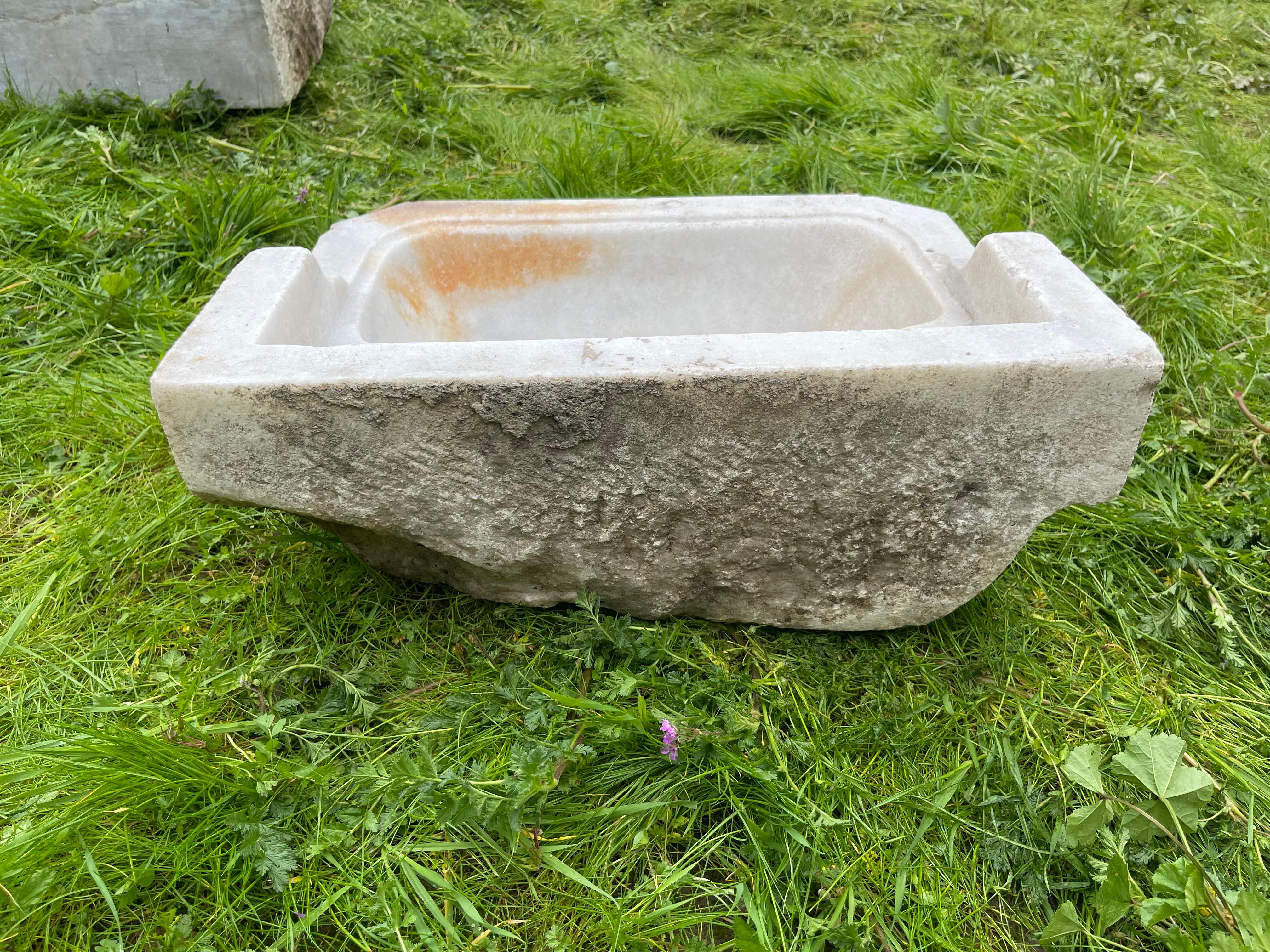 Mermer Lavabo (Ottoman Marble Sink) 0235 For Sale 7