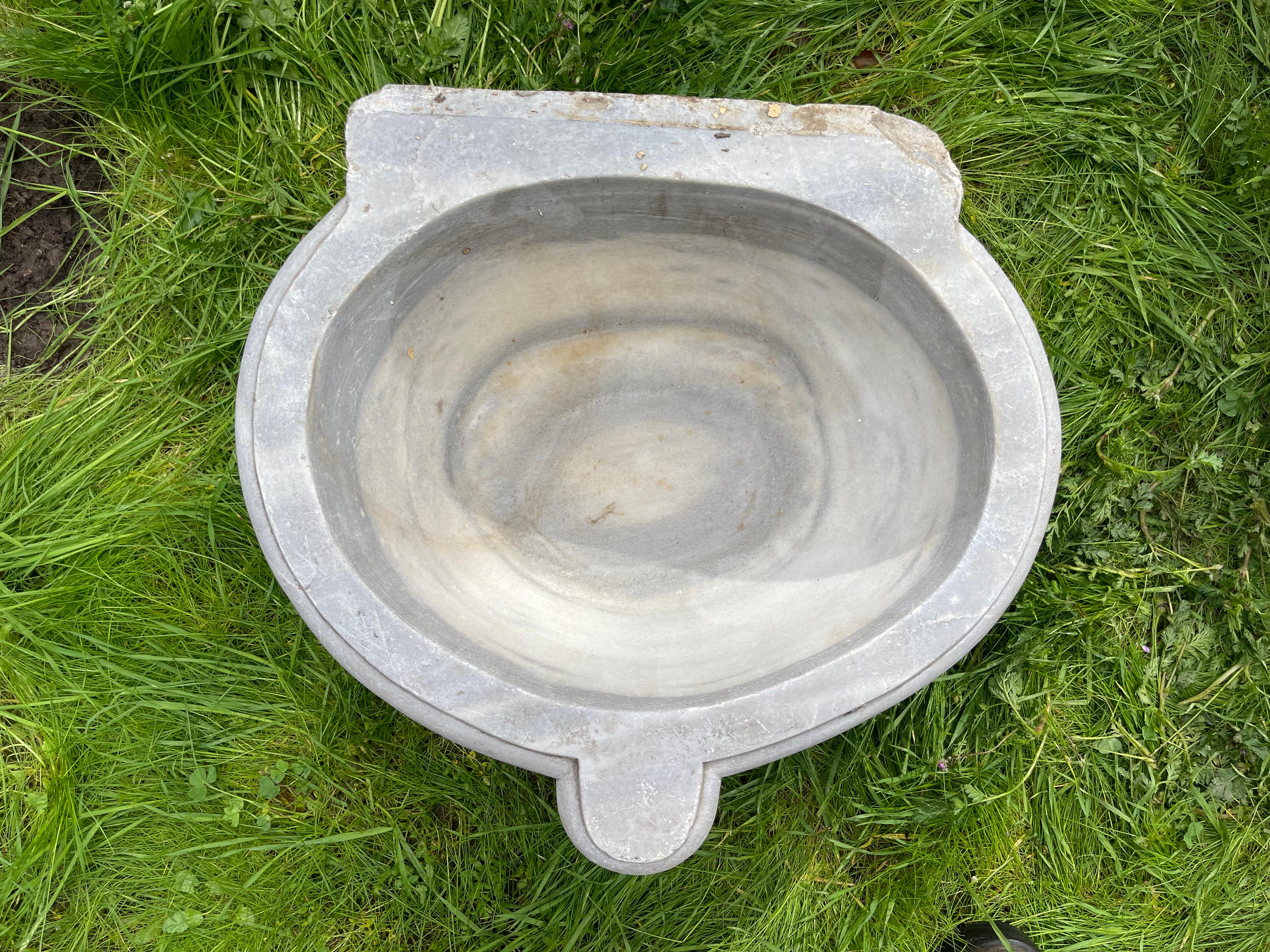 Mermer Lavabo (Ottoman Marble Sink) 0239 For Sale 6