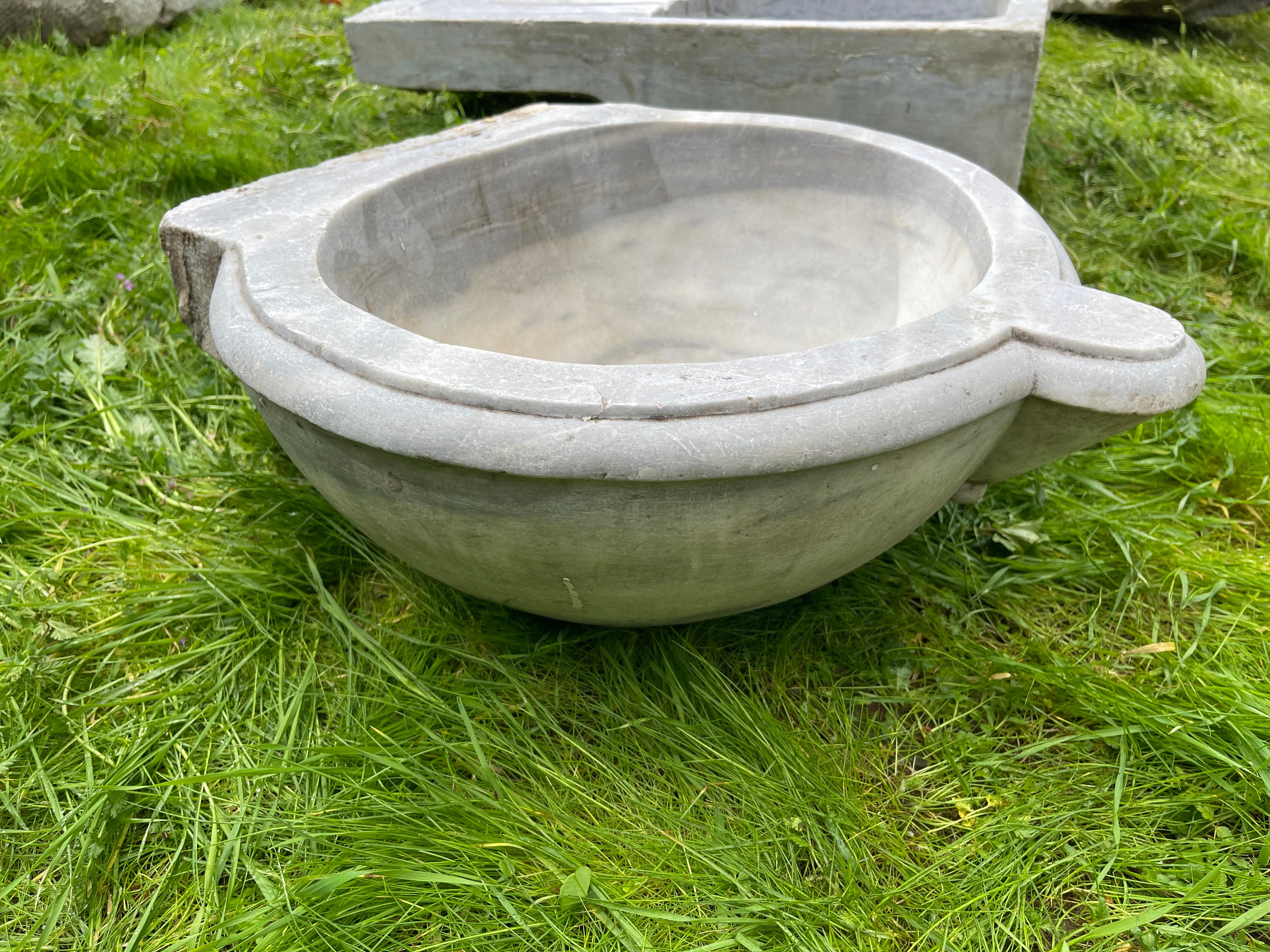 Greco Roman Mermer Lavabo (Ottoman Marble Sink) 0239 For Sale
