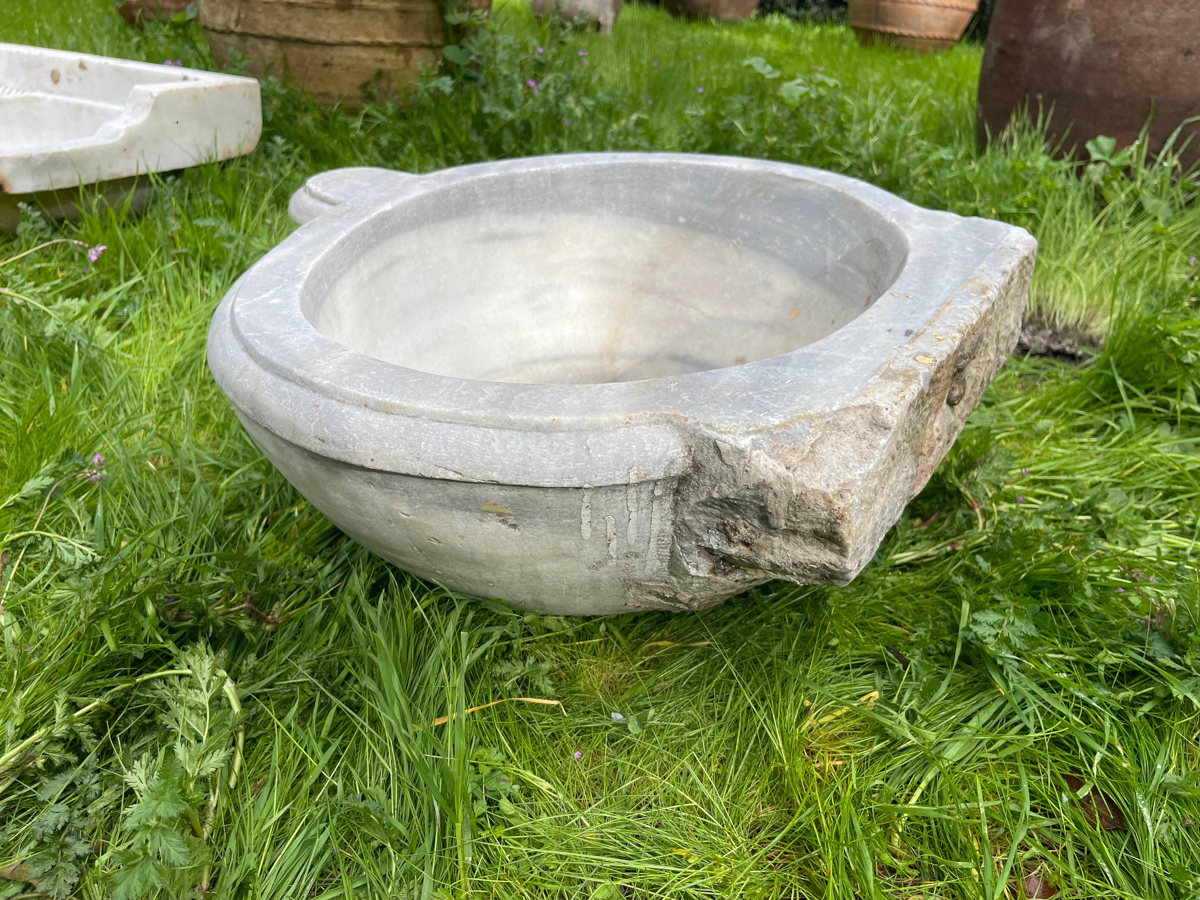 20th Century Mermer Lavabo (Ottoman Marble Sink) 0239 For Sale