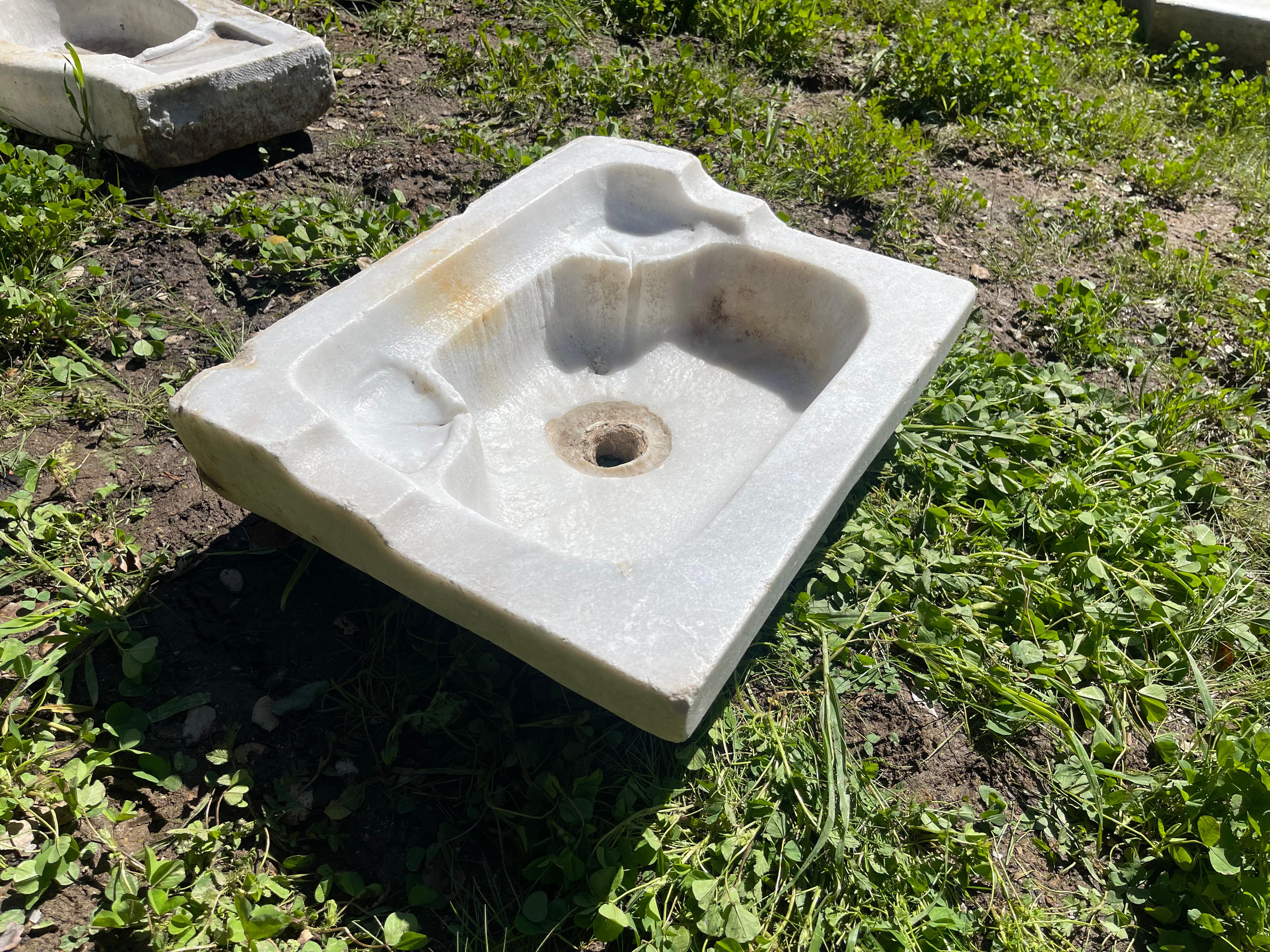 Mermer Lavabo (Ottoman Marble Sink) 0260 For Sale 1