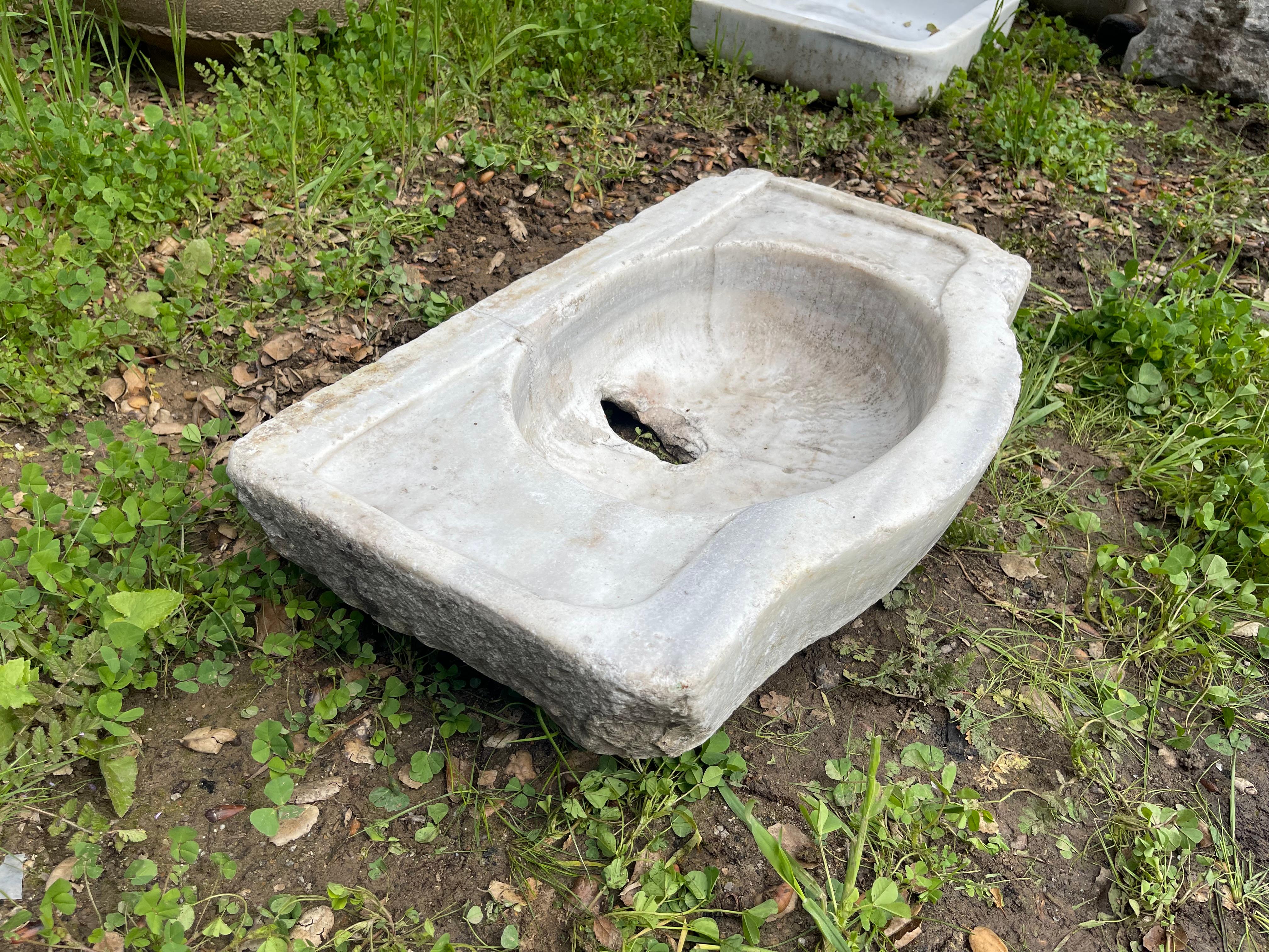 Mermer Lavabo (Ottoman Marble Sink) 0261 For Sale 1