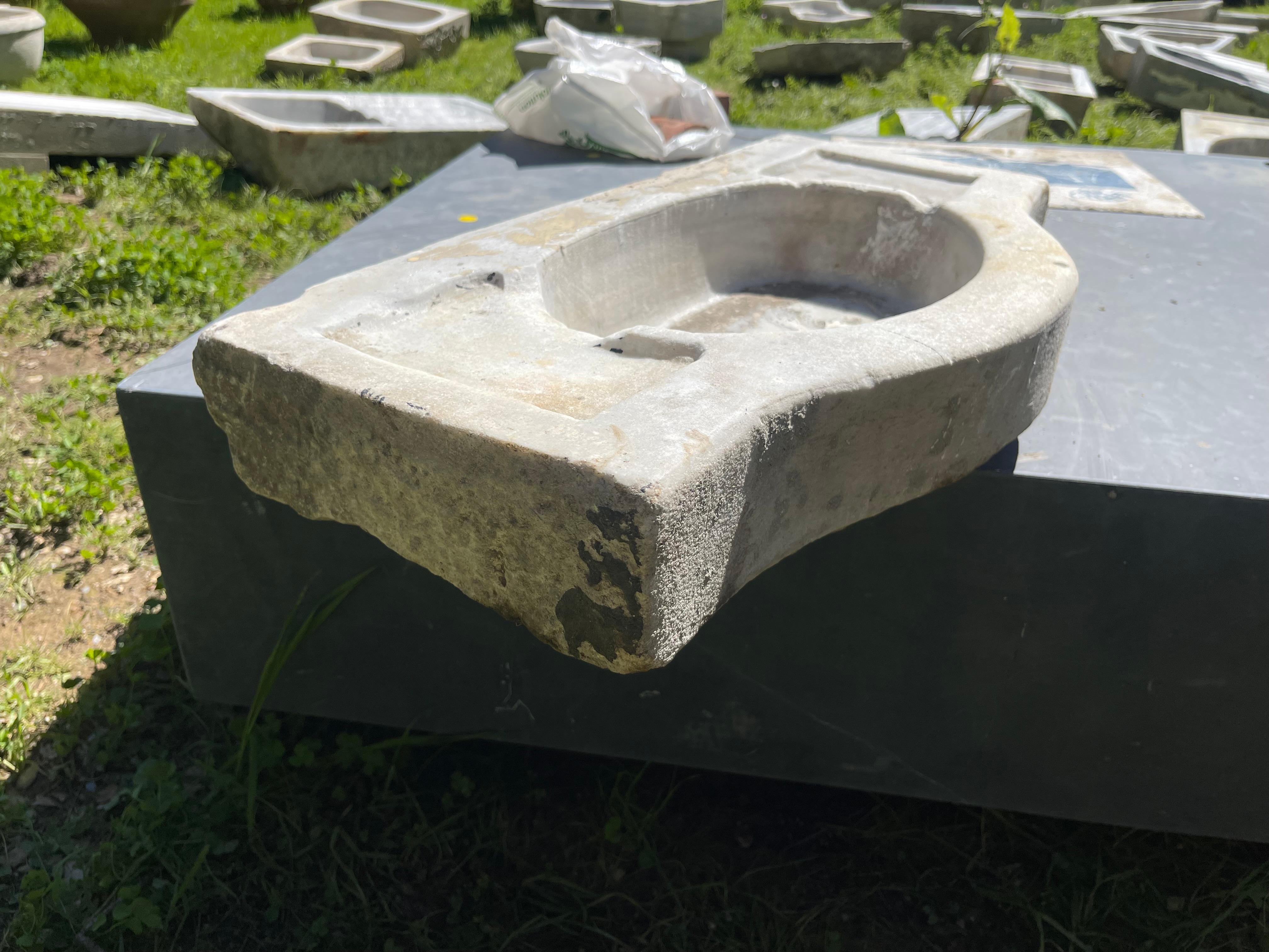 Mermer Lavabo (Ottoman Marble Sink) 0263 For Sale 2