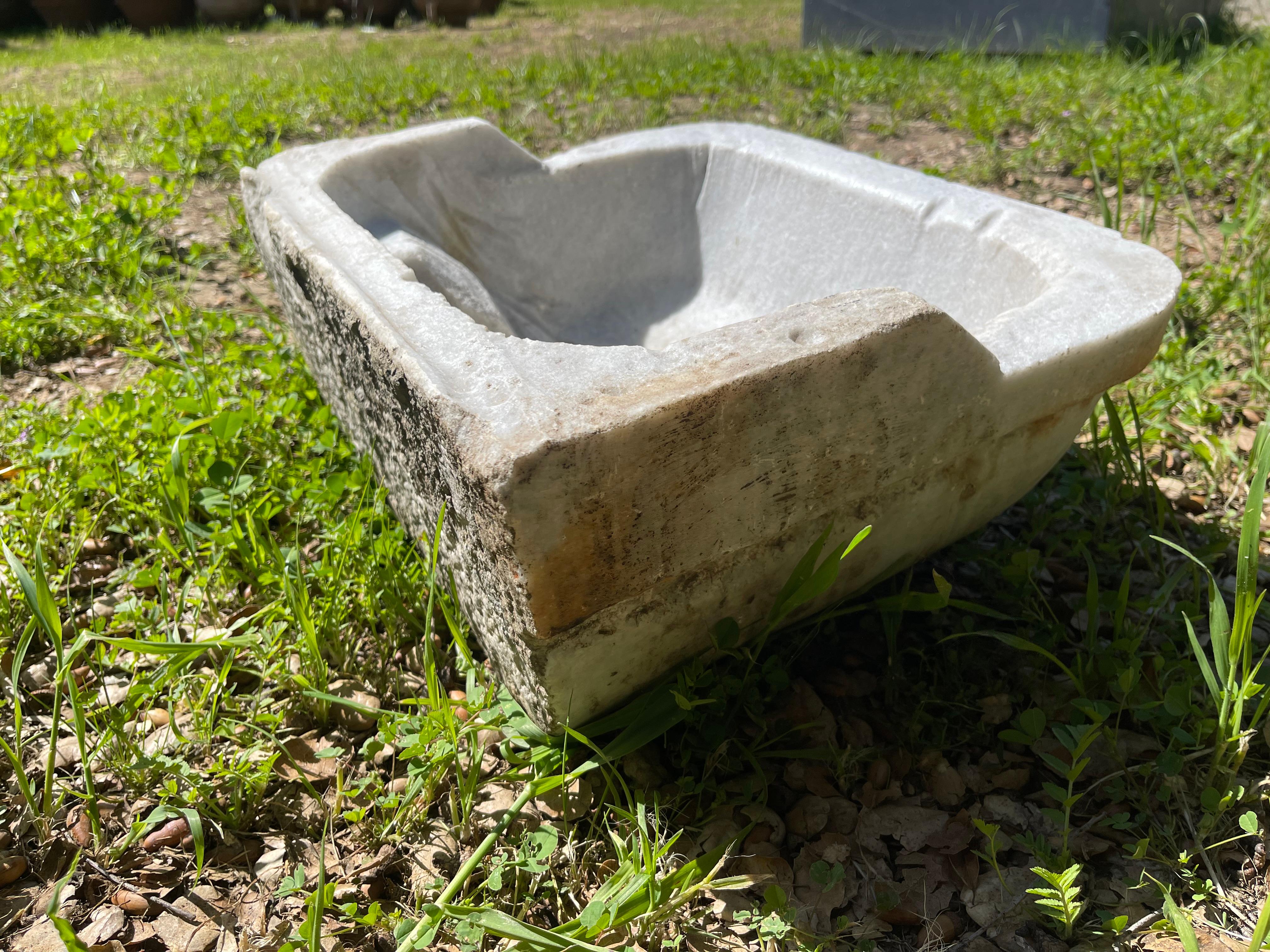 Mermer Lavabo (égout ottoman en marbre) - 0264 en vente 1