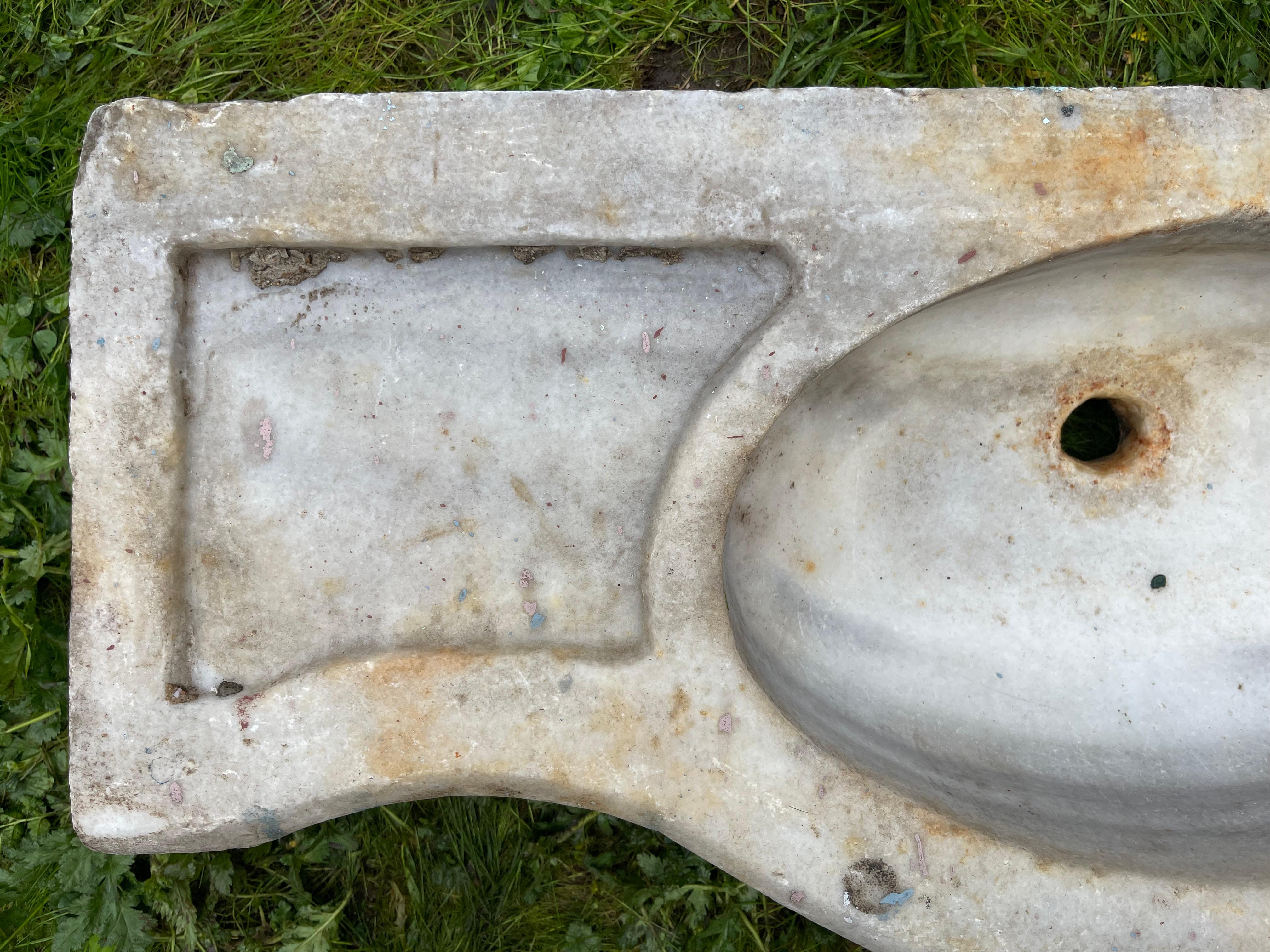 Mermer Lavabo (Lavabo en marbre) en vente 2