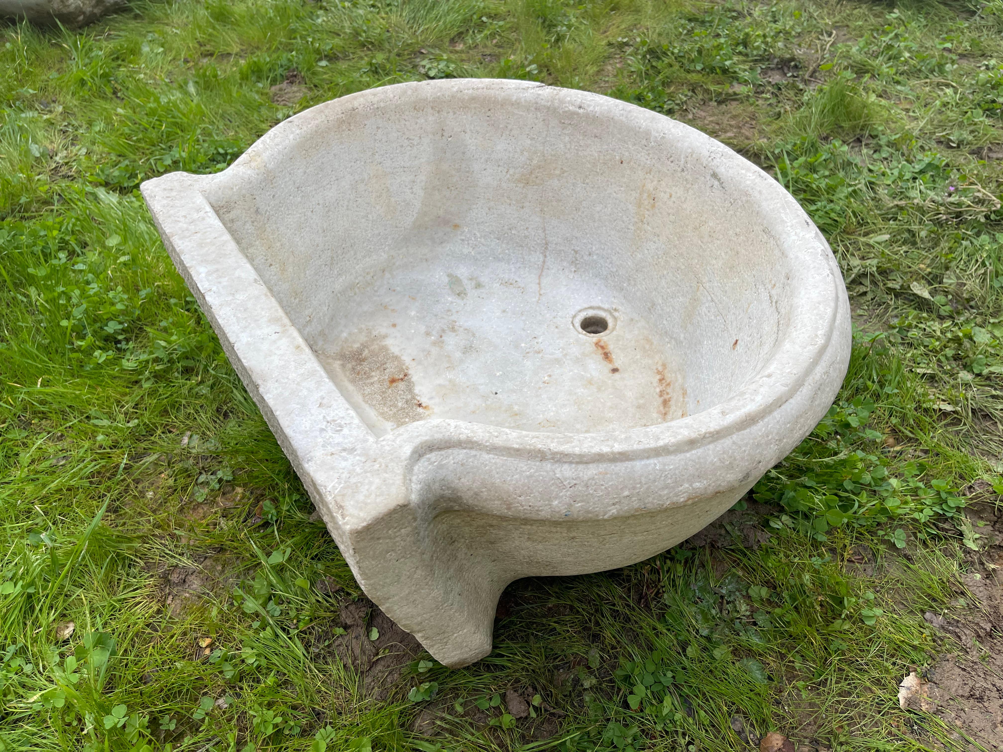 Gréco-romain Mermer Lavabo (Lavabo en marbre) en vente