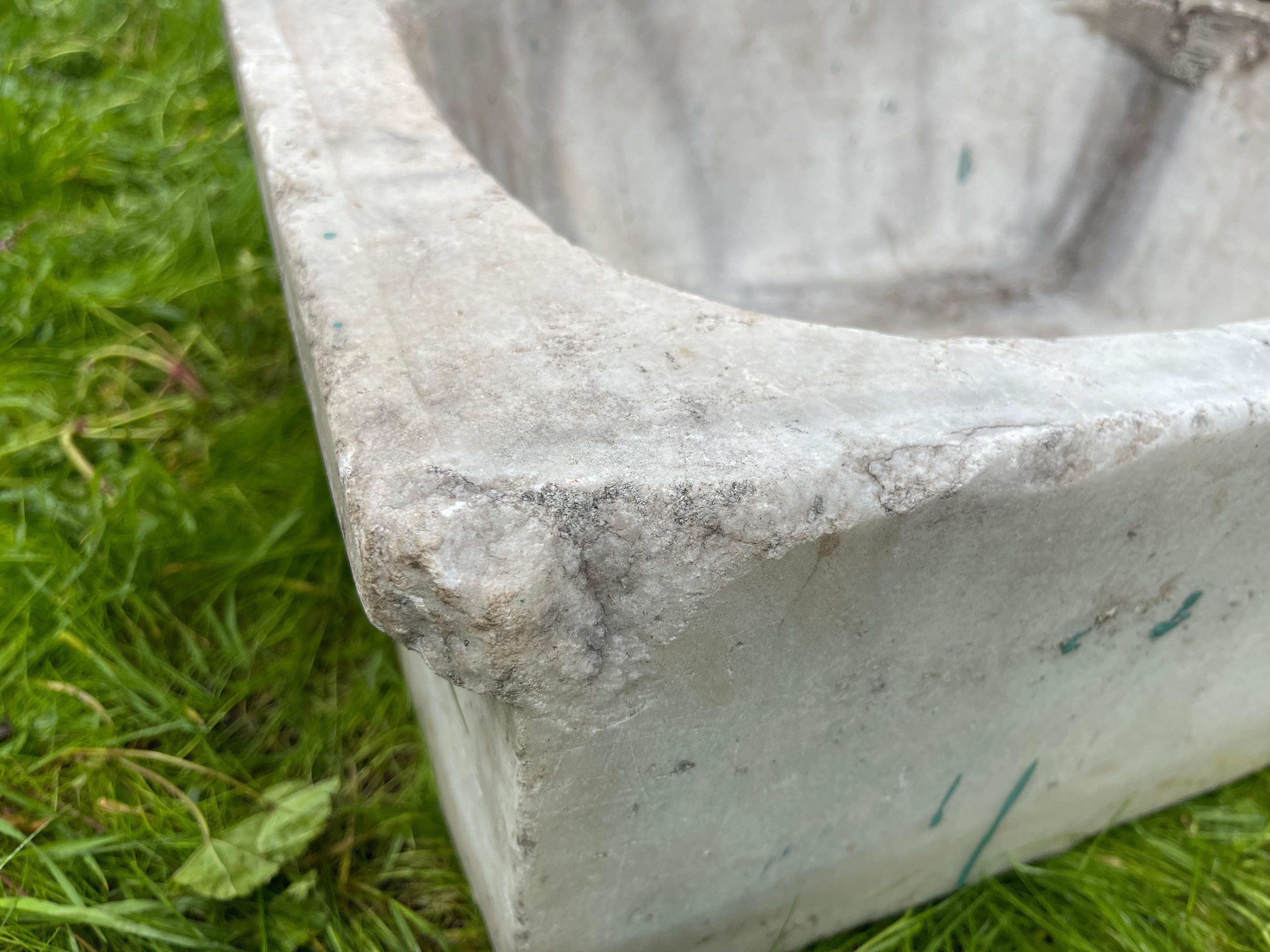 Gréco-romain Mermer Lavabo (Lavabo en marbre) en vente