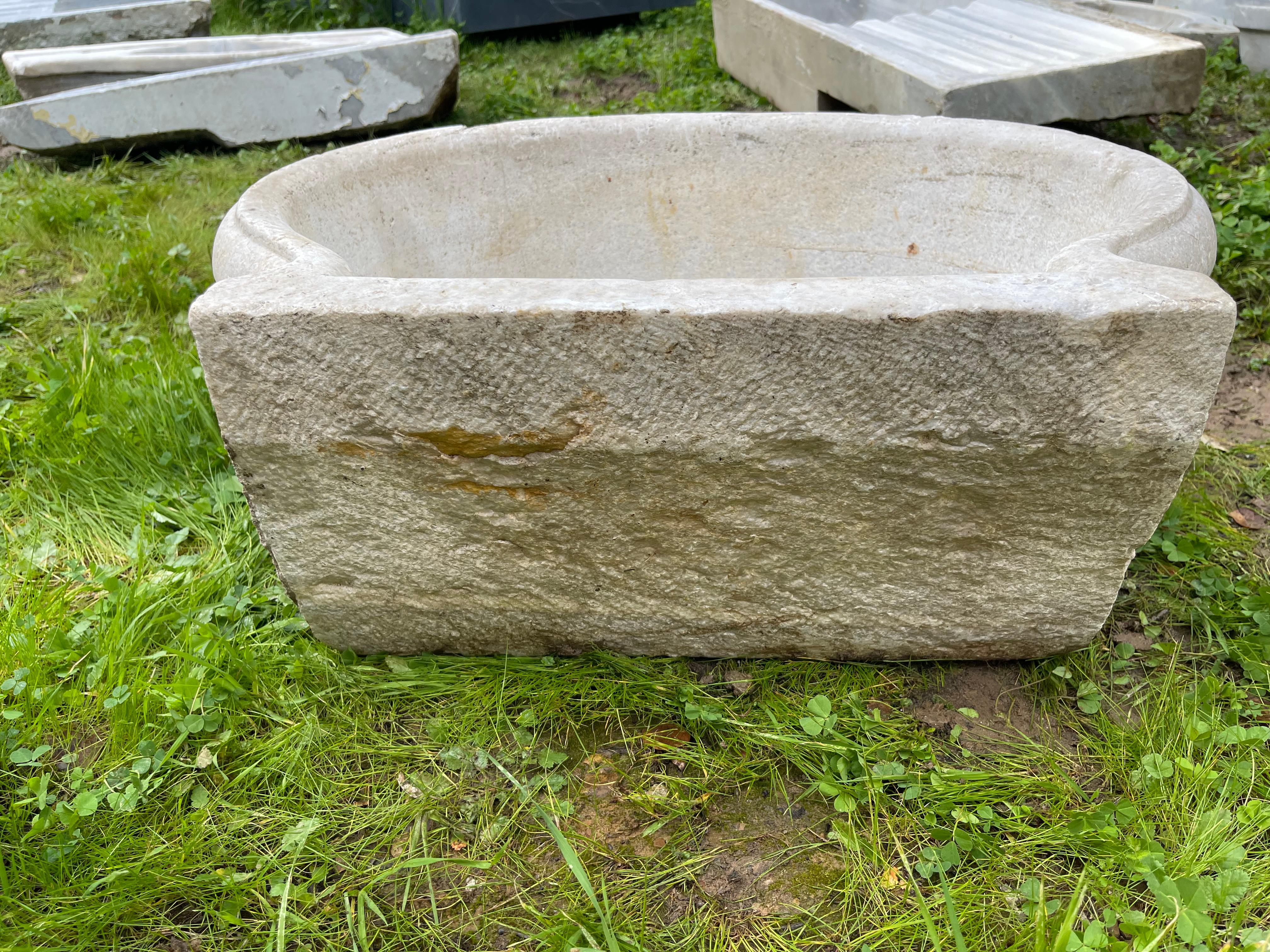 Turc Mermer Lavabo (Lavabo en marbre) en vente
